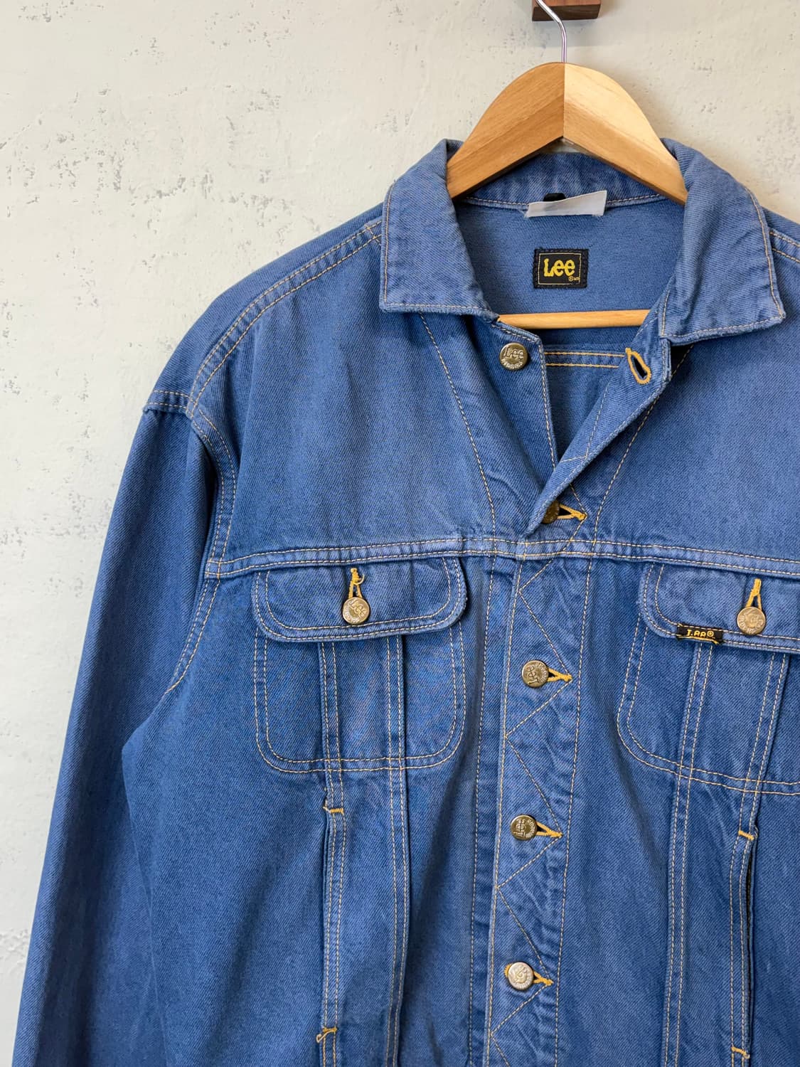 Lee 리 90s 빈티지 데님 트러커 자켓 상품이미지6