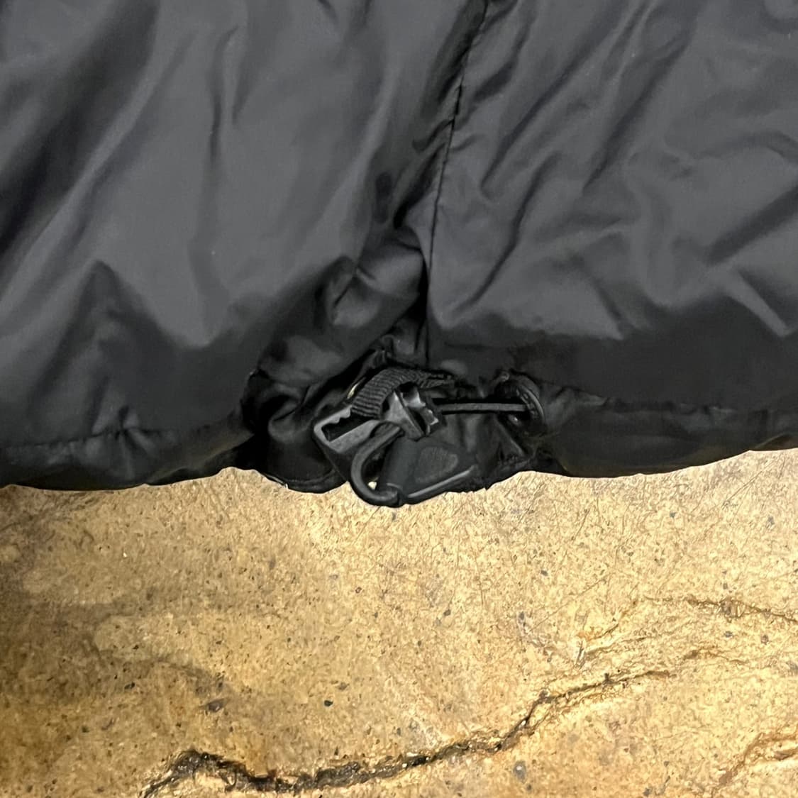 [정품/M] 스파이더 블랙 후드 패딩 점퍼 b16 상품이미지7