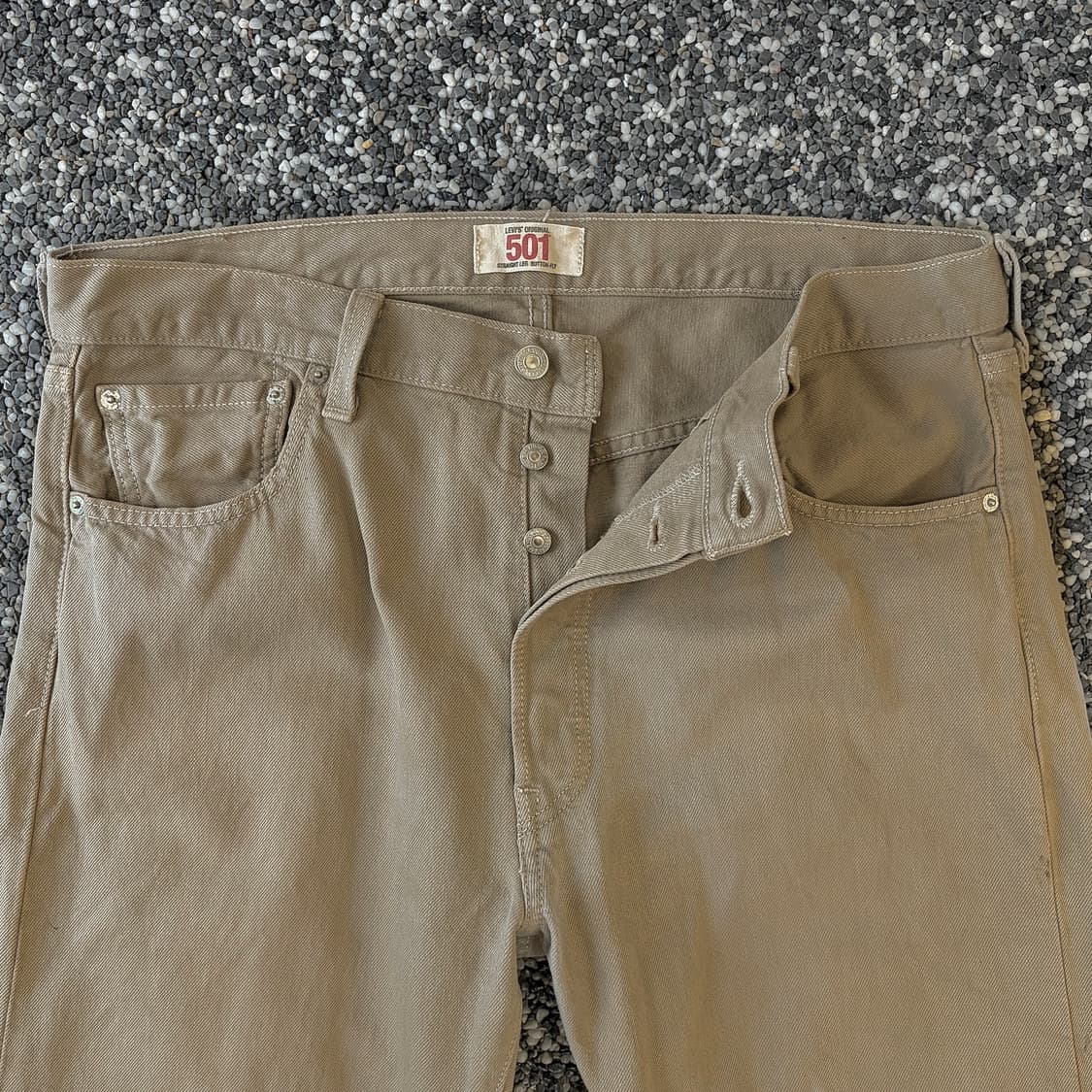00s 리바이스 501 베이지 데님 (36) 상품이미지3