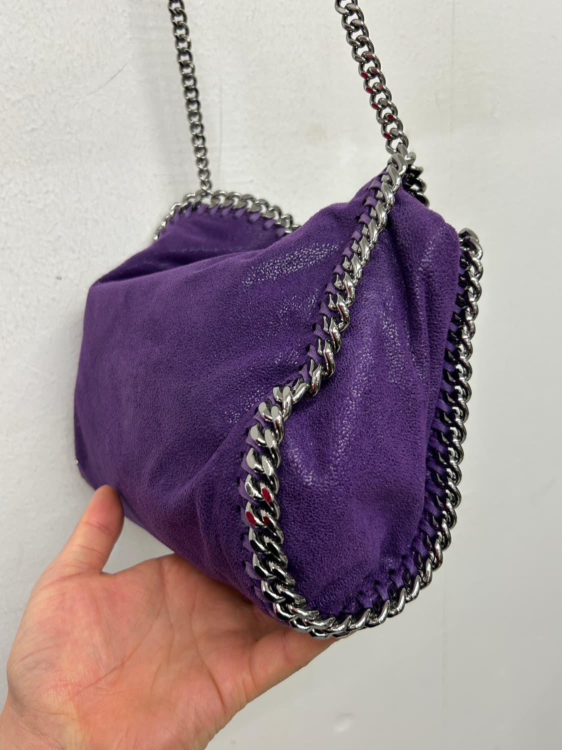 스텔라맥카트니 퍼플 체인 크로스백 상품이미지3