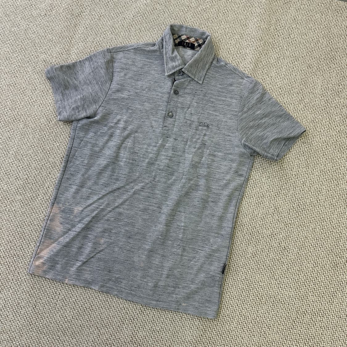 95 닥스 그레이 남자 폴로 셔츠 0417D 상품이미지1