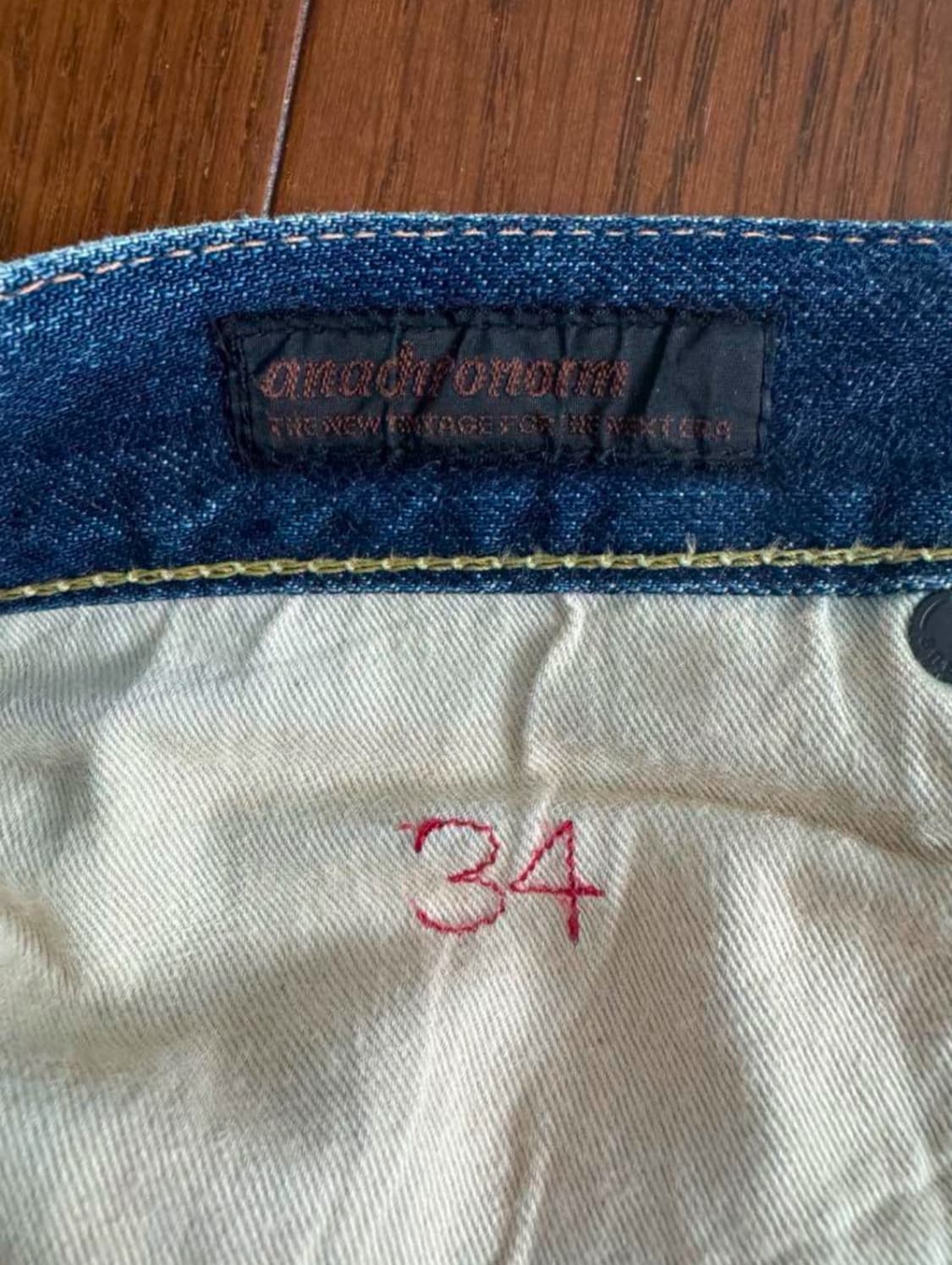 34)ANACHRONORM 아나크로놈 No-262 Denim 데님 상품이미지4