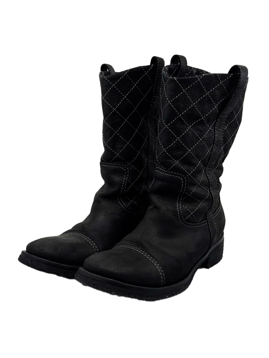Chanel 05s Quilted Short Boots/ 36 상품이미지2