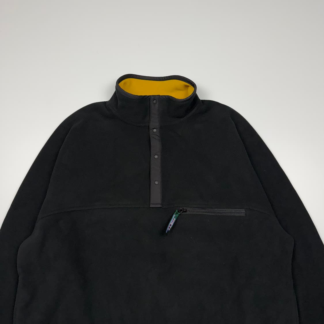 (107) 엘엘빈 Solon 플리스 풀오버 블랙 상품이미지3