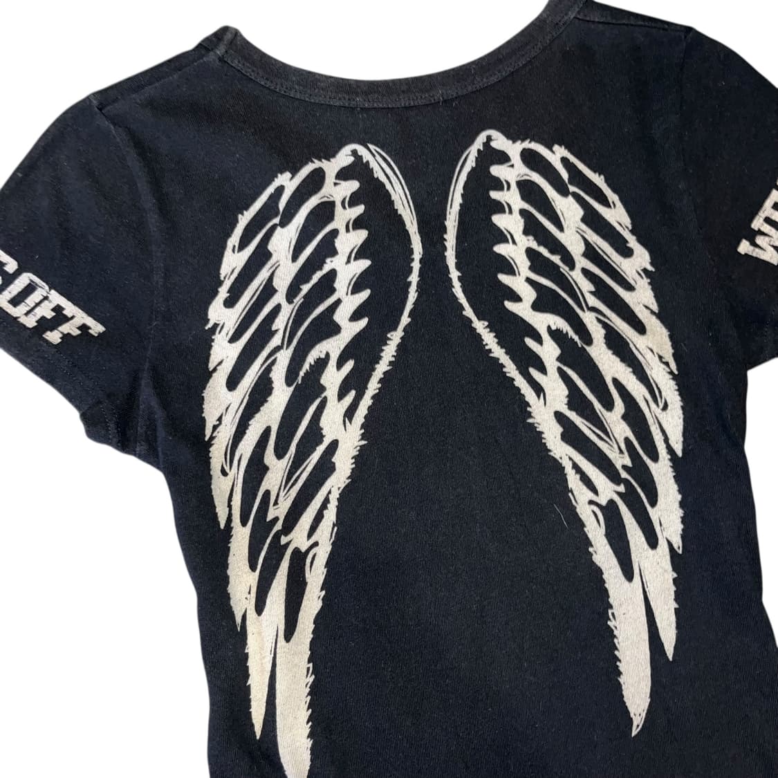 DIG DEEP 디그딥 날개 프린팅 반팔티 펑크갸루y2k 상품이미지3