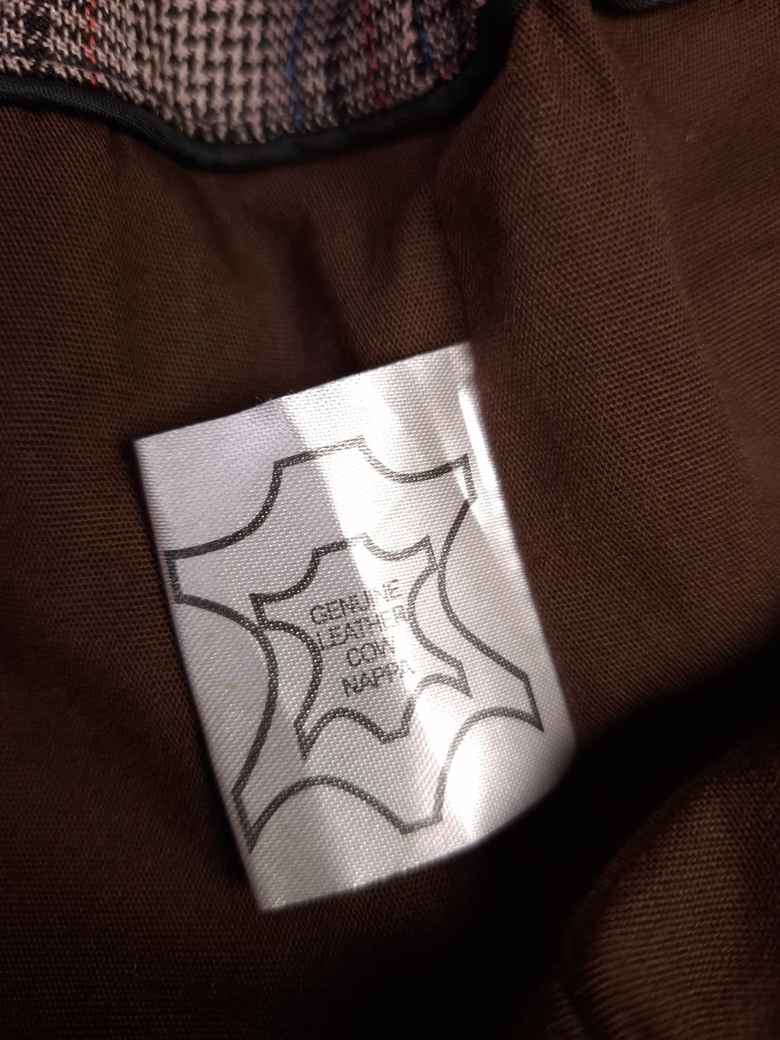 새제품 빈티지 리얼레더 라이더자켓 상품이미지6