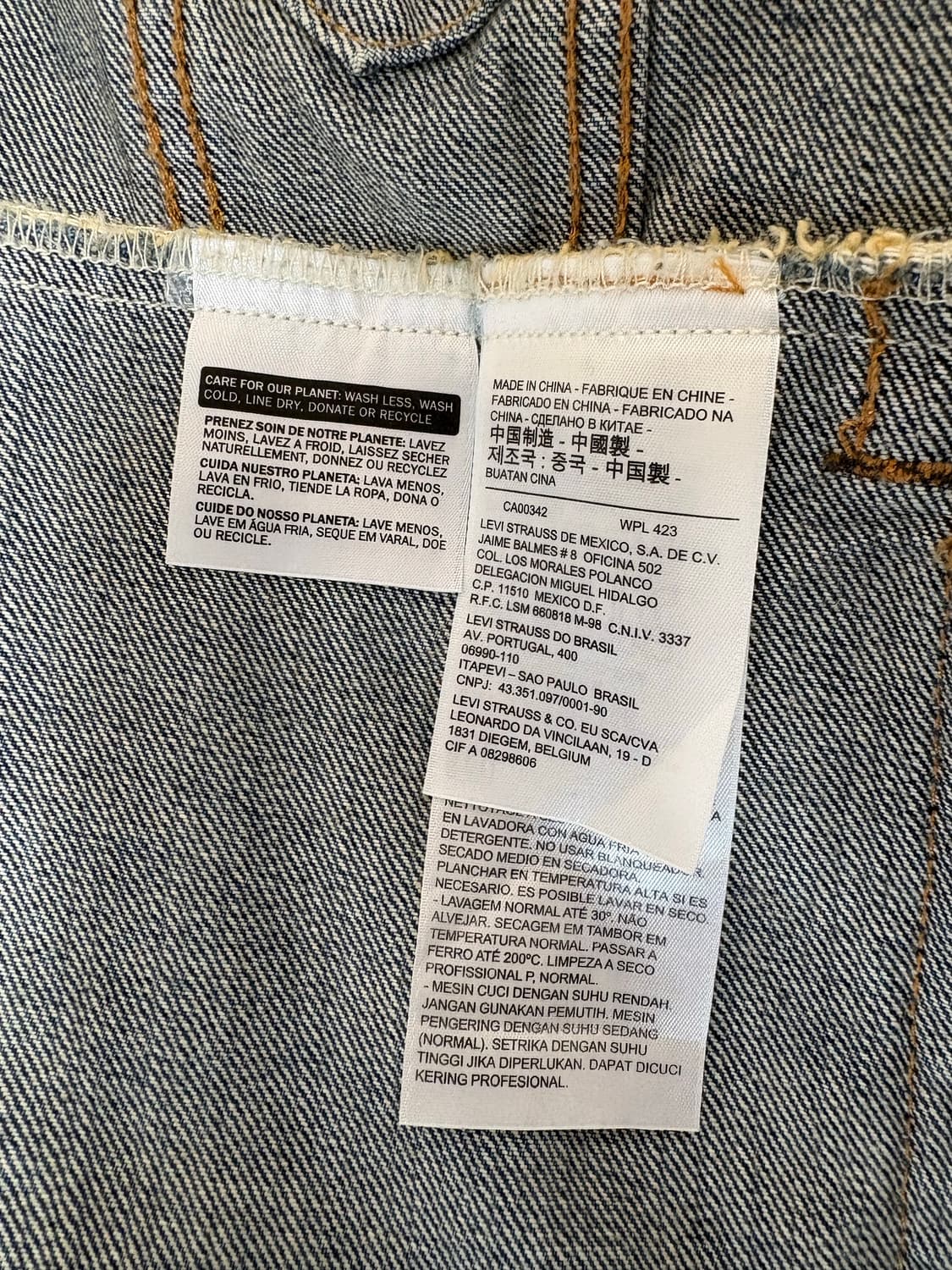 리바이스 트러거 자켓 S 상품이미지4