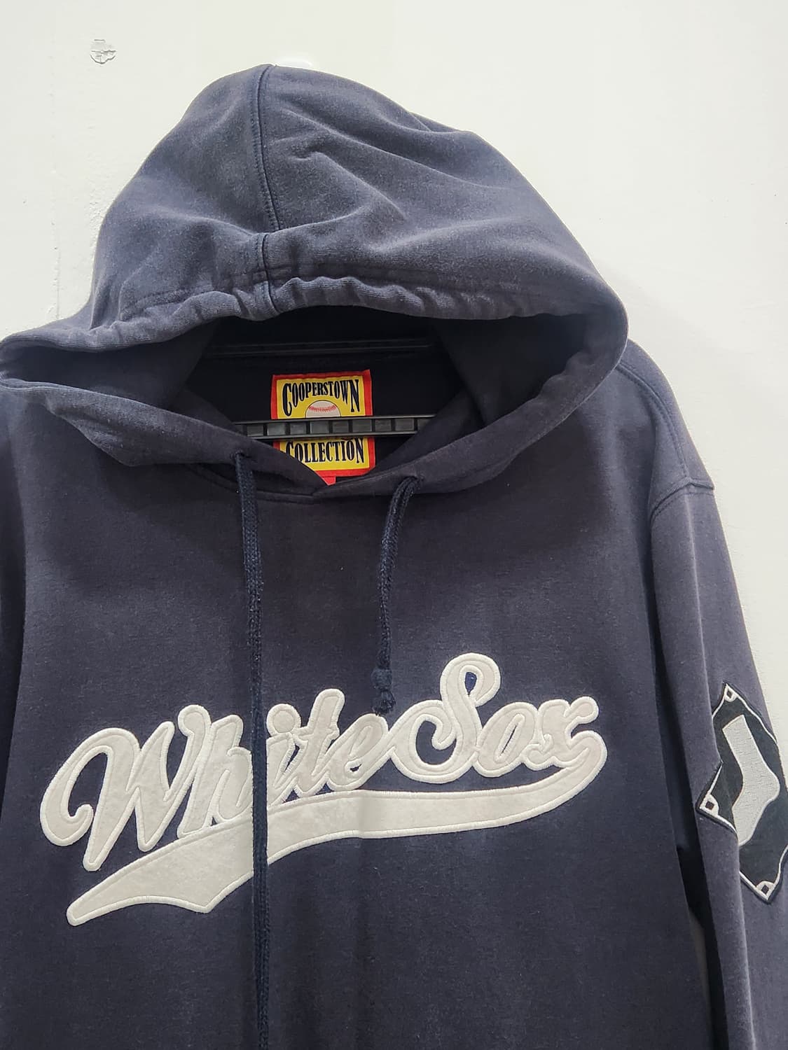 [L] 쿠퍼스타운 화이트삭스 후드티 네이비 남성 L사이즈 상품이미지3