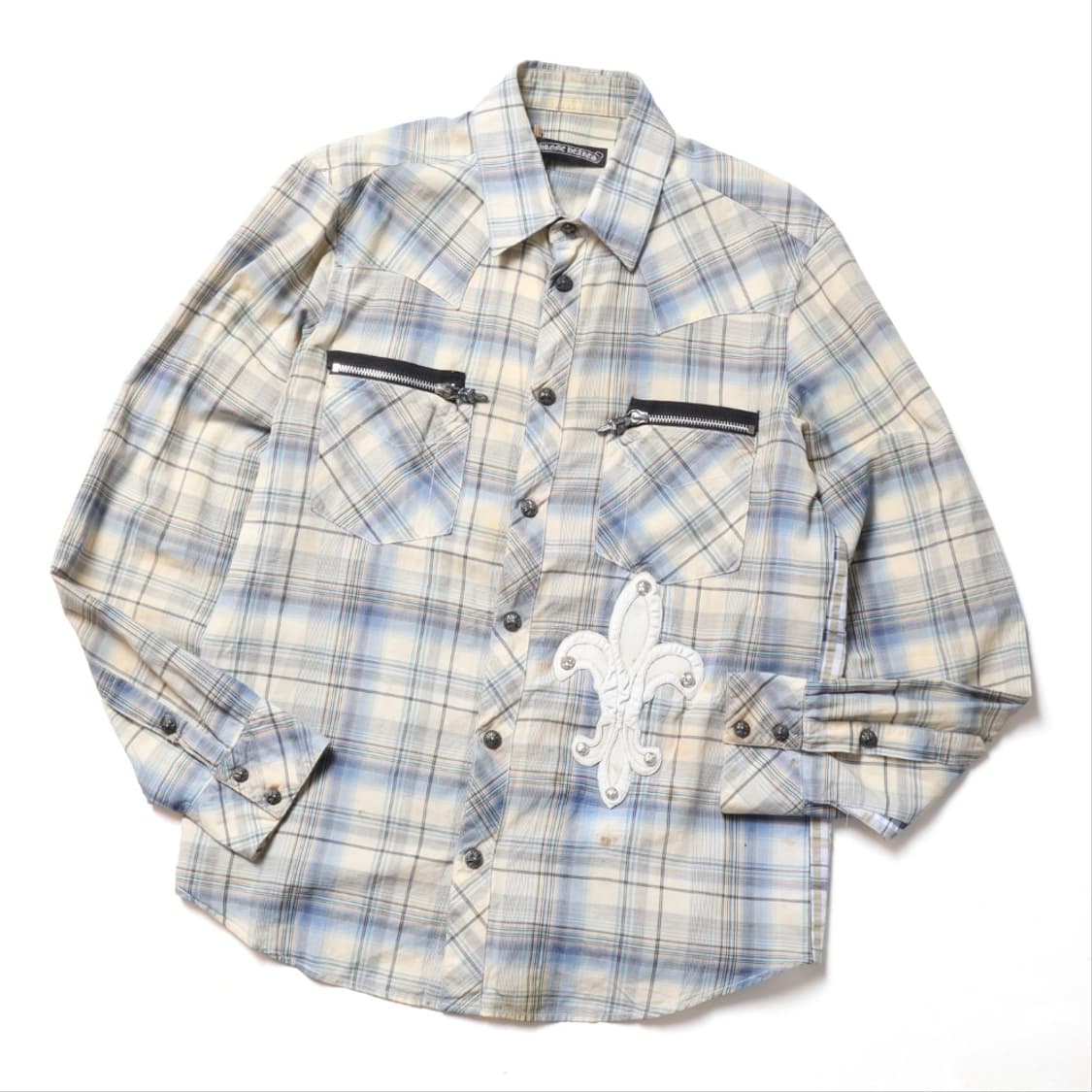 크롬하츠 Chrome Hearts Fleur Patch Shrit 상품이미지1