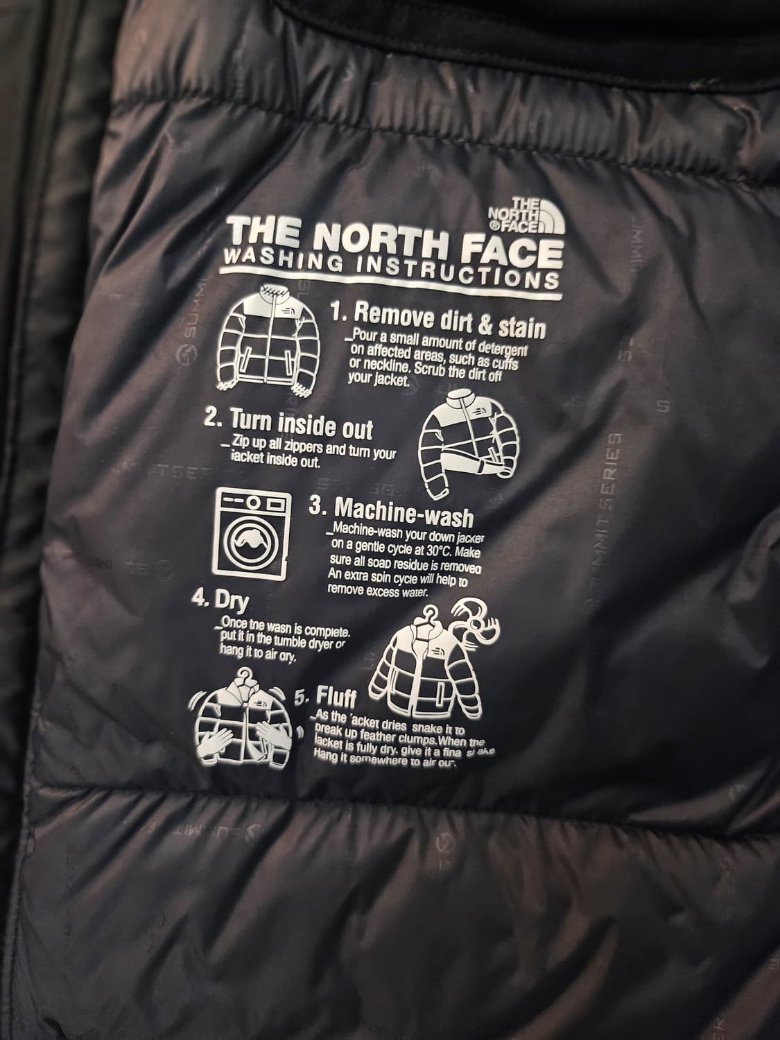 노스페이스 20년 히말라야 블랙M95(103사이즈) 상품이미지8