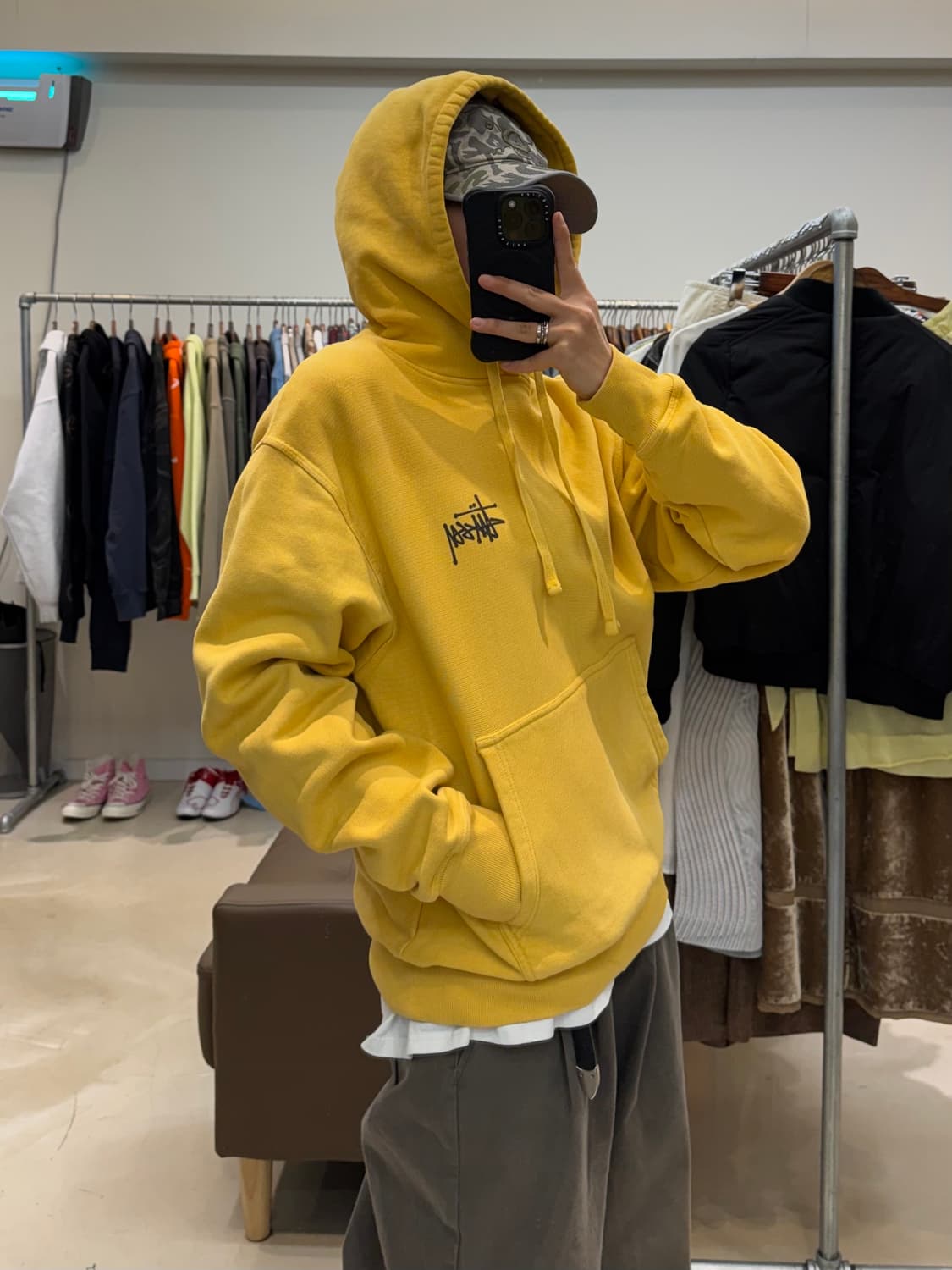 스투시 베이직 스투시 후드티 상품이미지3