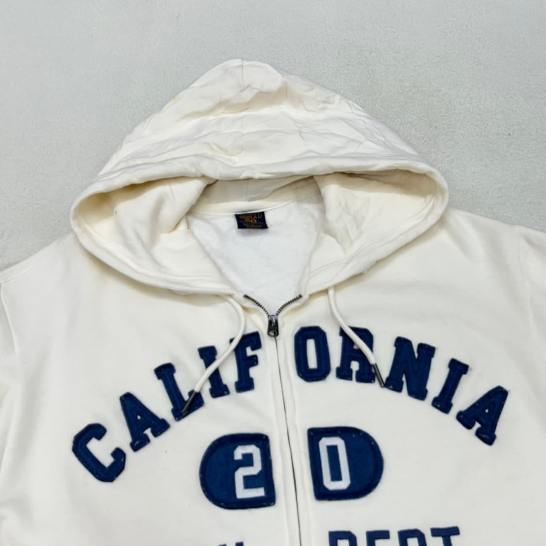 Who.A.U cream hood zip-up 상품이미지5