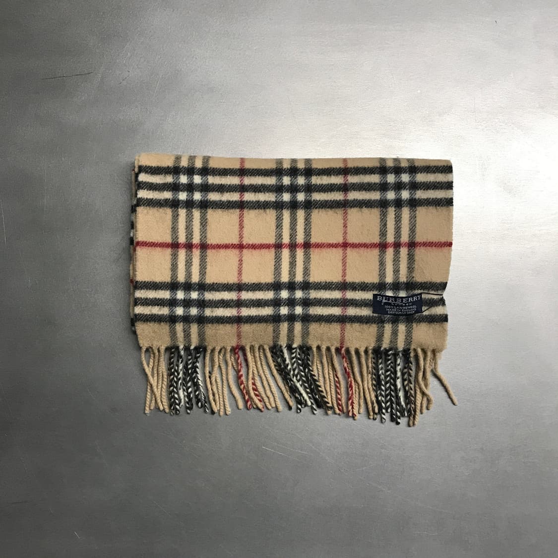 버버리 정품 램스울 머플러 베이지 상품이미지2