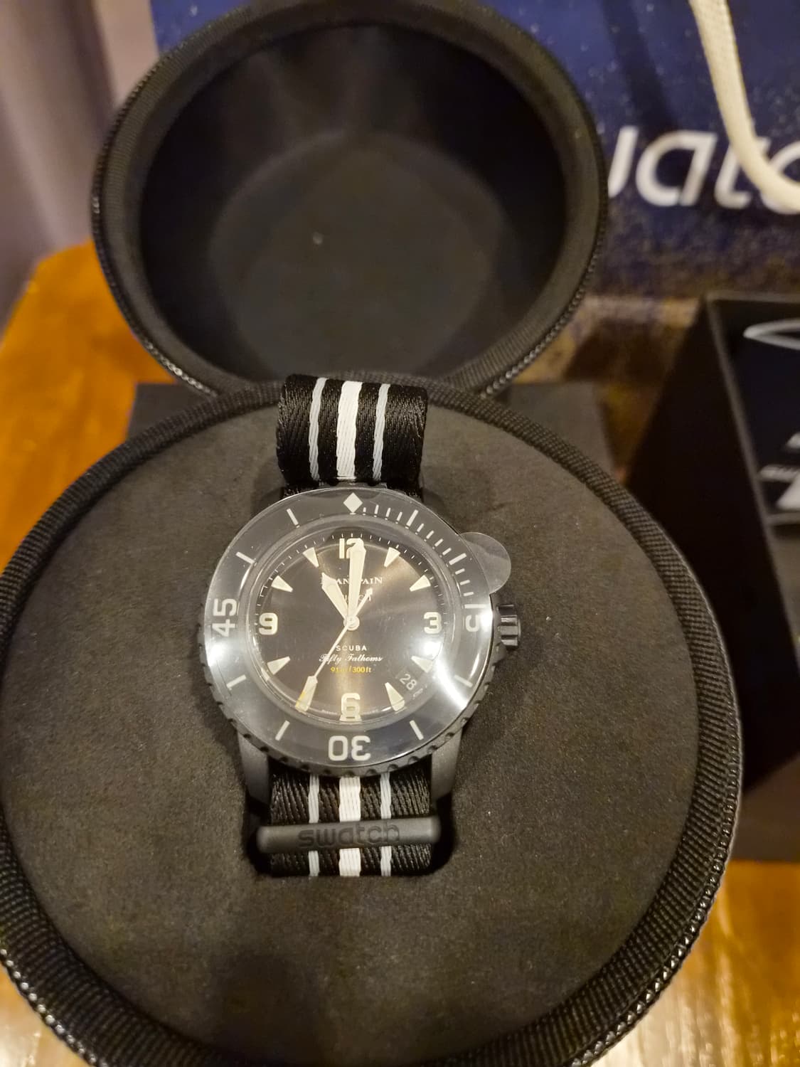 블랑팡 스와치 블랙 상품이미지1