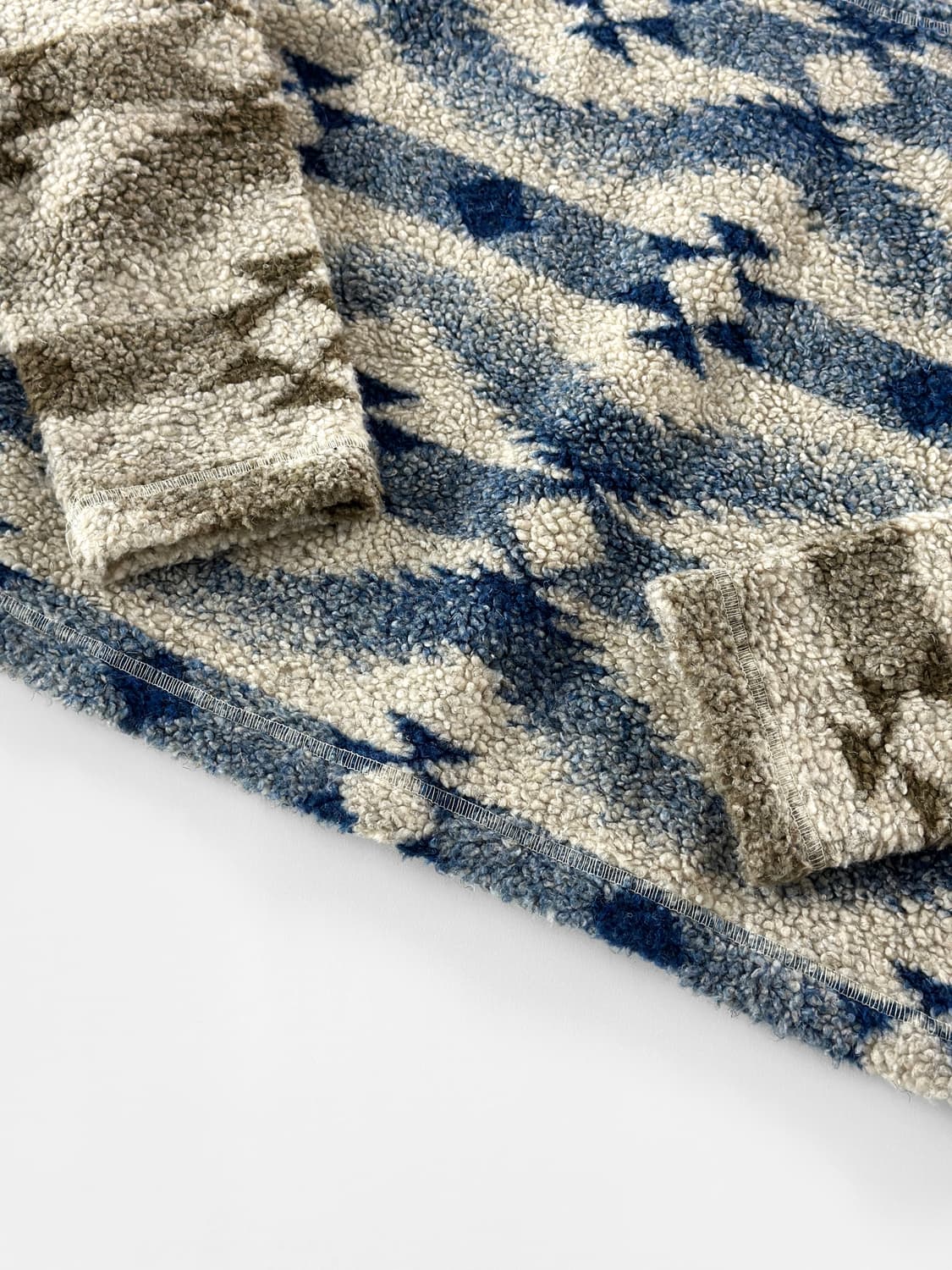 90s 빈티지 Gate18 나바호 패턴 부클 플리스 상품이미지8