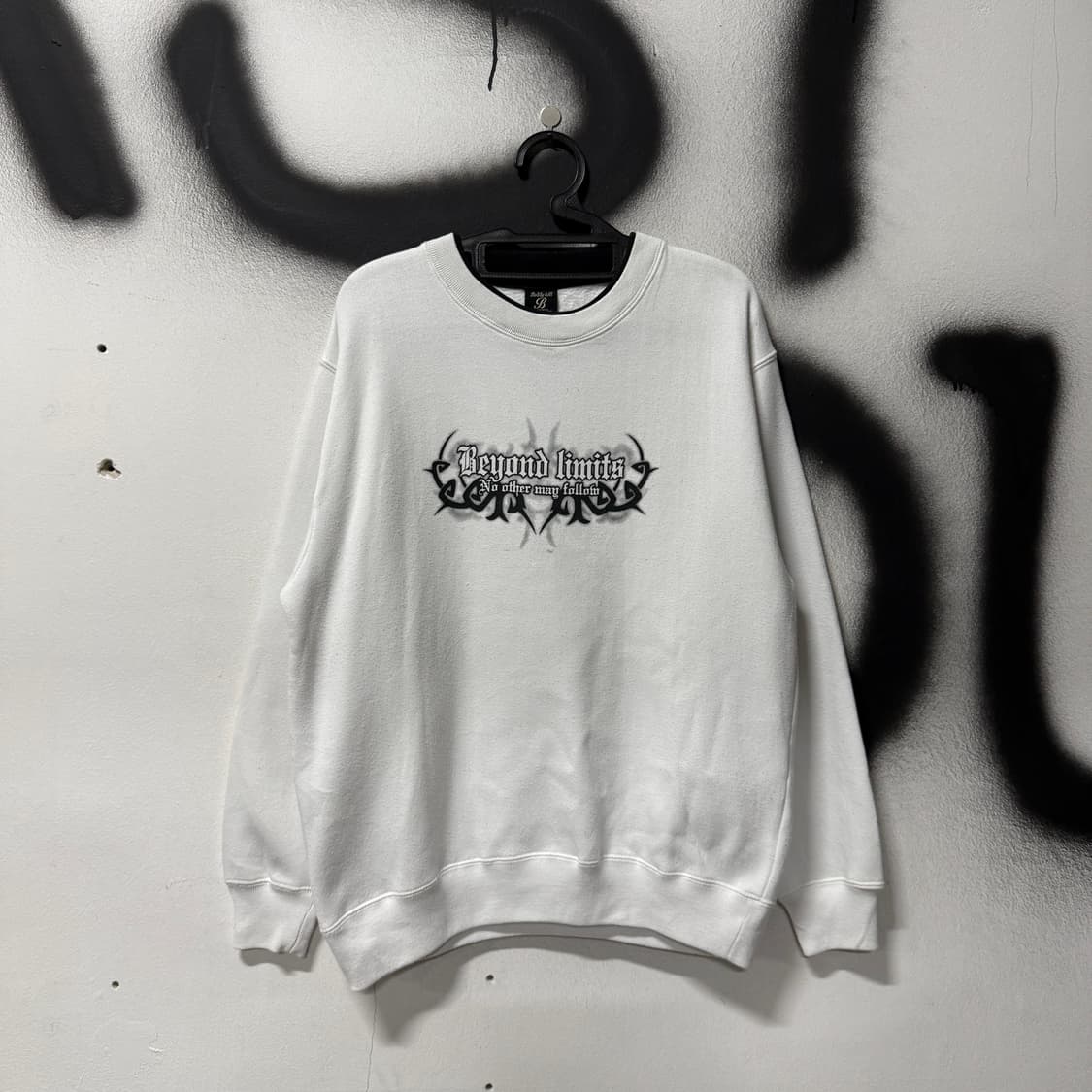 VTG 빈티지 빅 프린팅 펑크 스웻 셔츠 맨투맨 상품이미지2