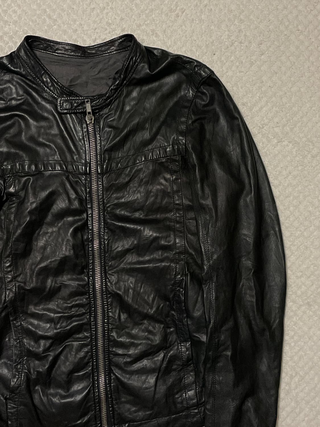 RICK OWENS 릭 오웬스 06FW 램스킨 양가죽 레더 자켓 상품이미지3