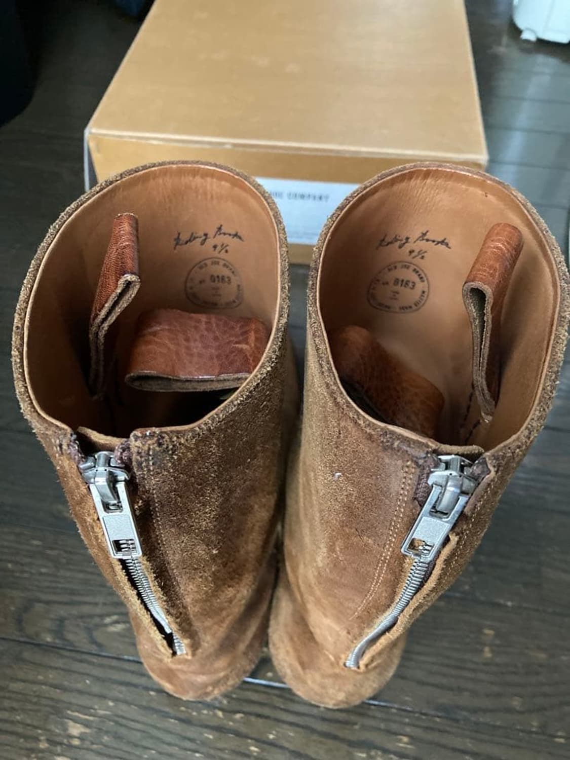 (us9.5) 올드조 oldjoe 라이딩 엔지니어 부츠 상품이미지4