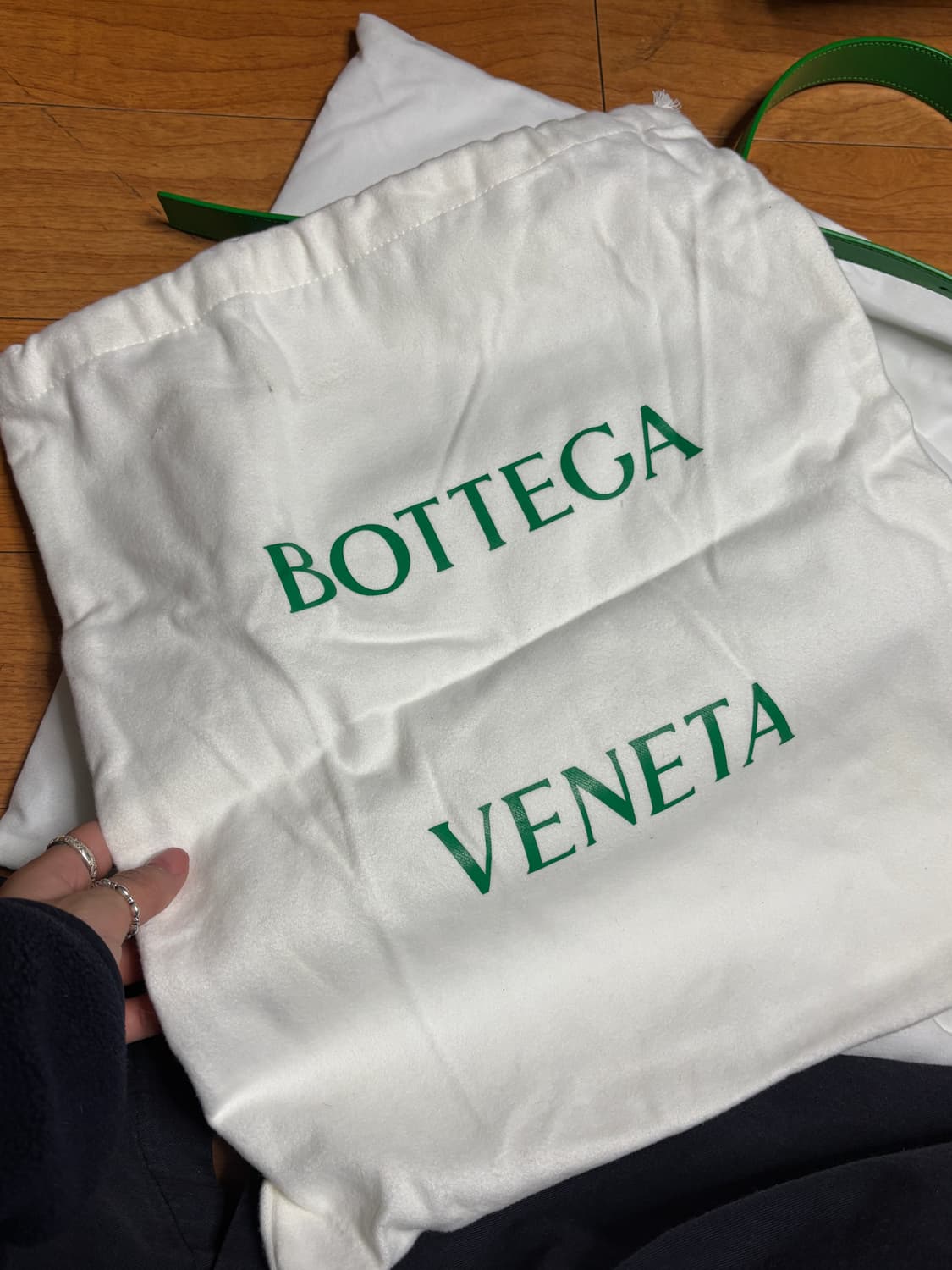 보테가베네타 카세트백 그린 medium 상품이미지8