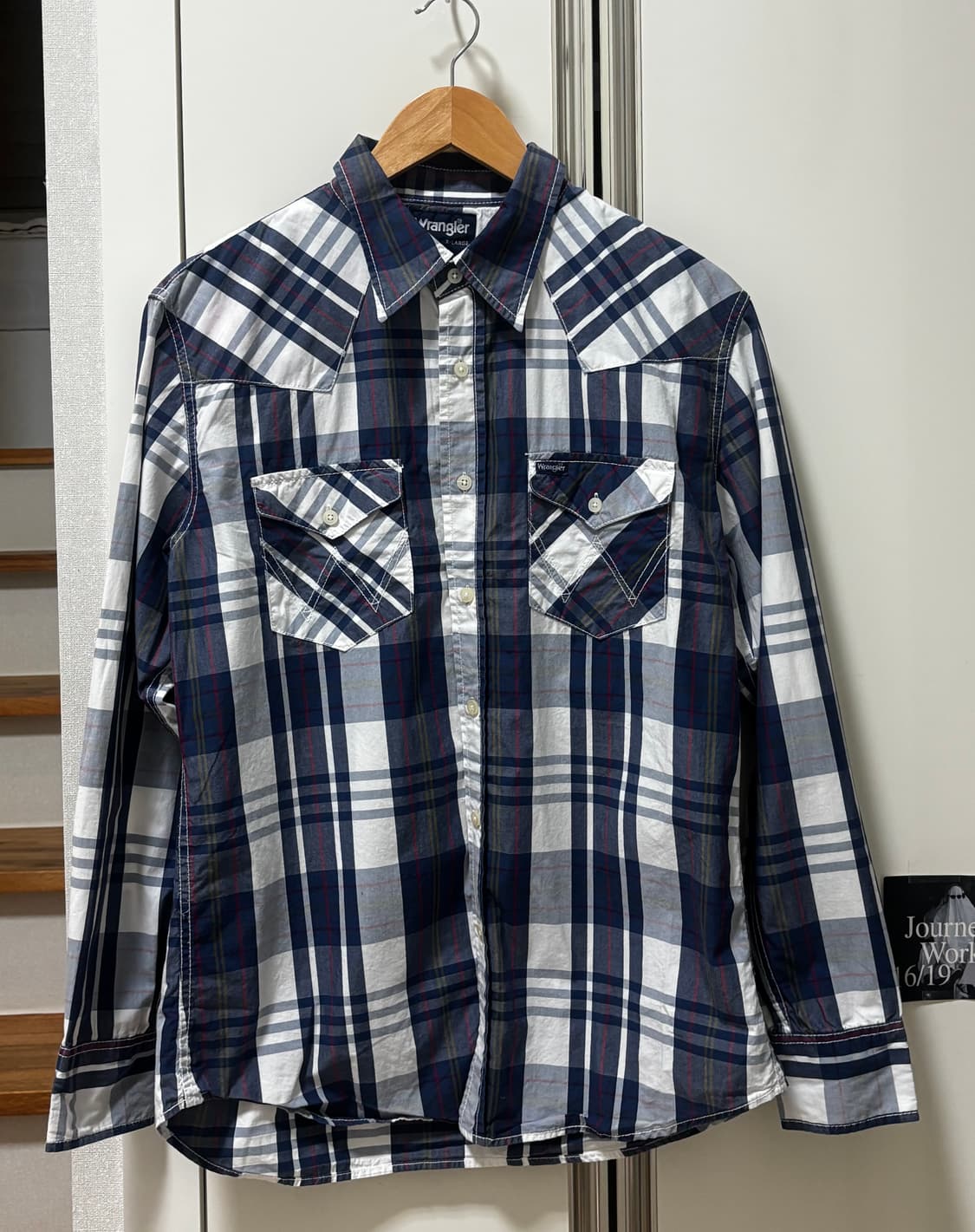 Wrangler 랭글러 체크셔츠 상품이미지1