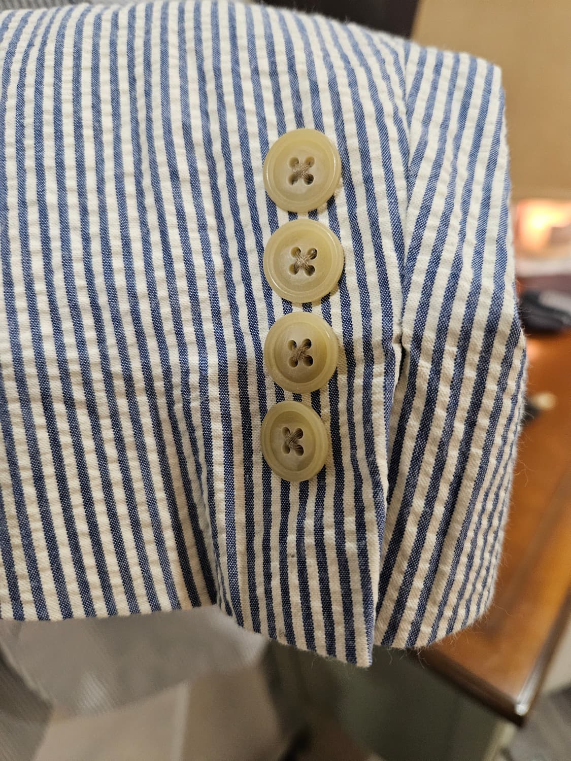 폴로랄프로렌 스트라이프 코튼 자켓 42L 상품이미지8