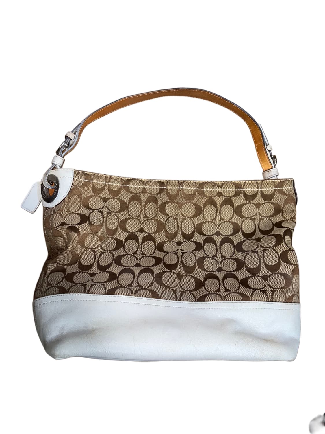 코치 시그니처 자카드 햄튼 호보 숄더백 상품이미지4