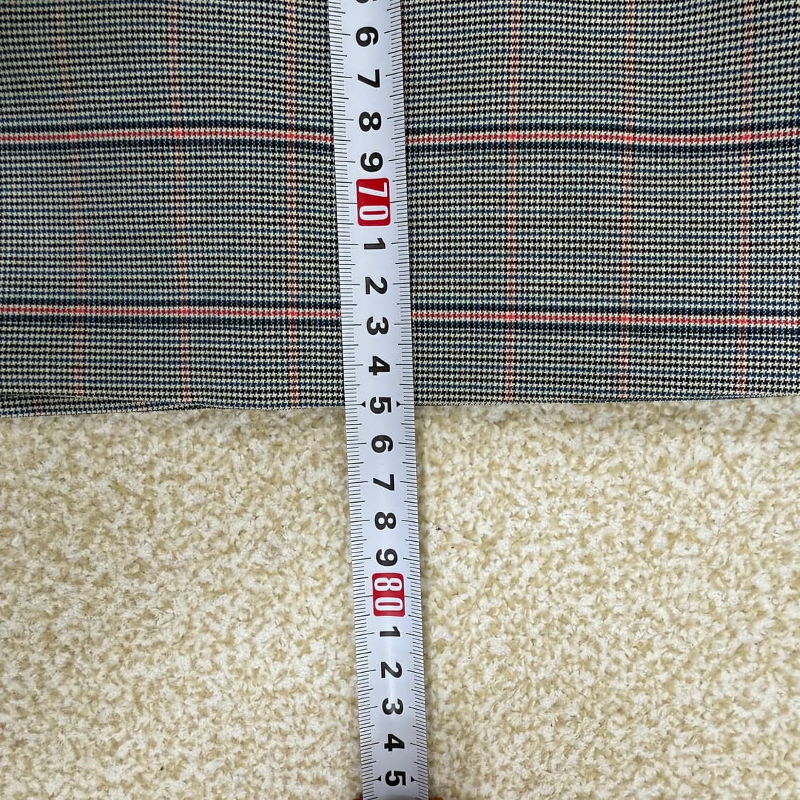 [82] 세컨플로어 여성 그레이 체크패턴 자켓 1230T1 상품이미지5