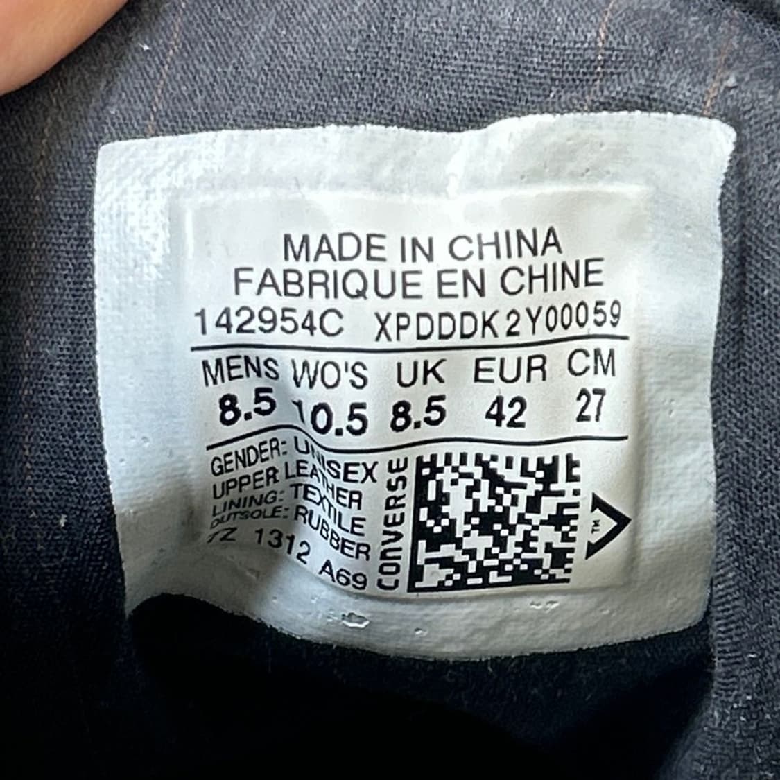 컨버스X존 바바토스 척 테일러 올스타 더블집 하이 270 상품이미지7