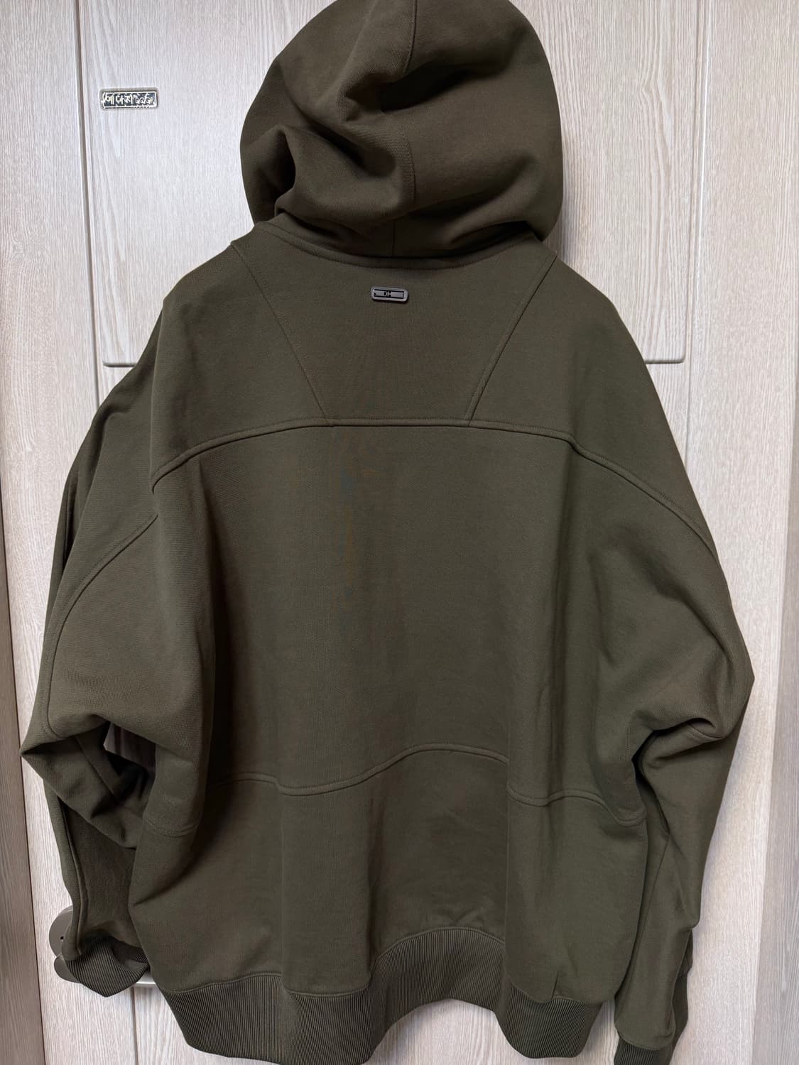 솔리드옴므 후드셋업 카키 (일괄가격) 상품이미지2