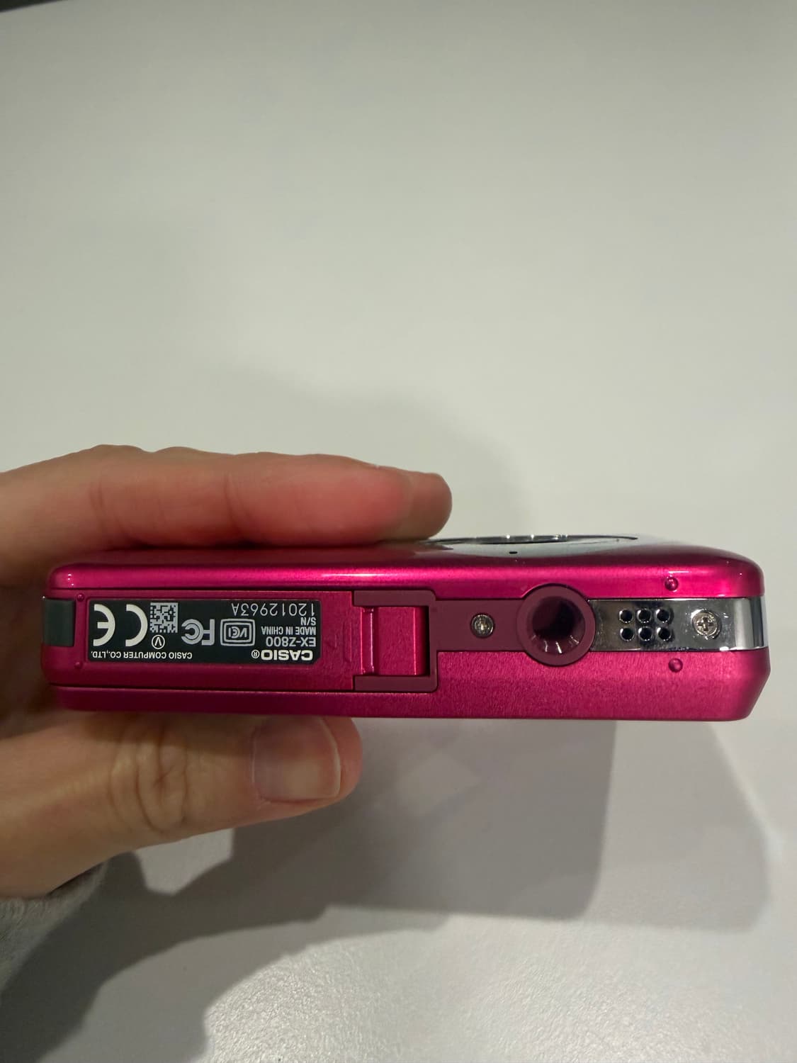 카시오 EXILIM EX-Z800 핑크 디지털 카메라 상품이미지4