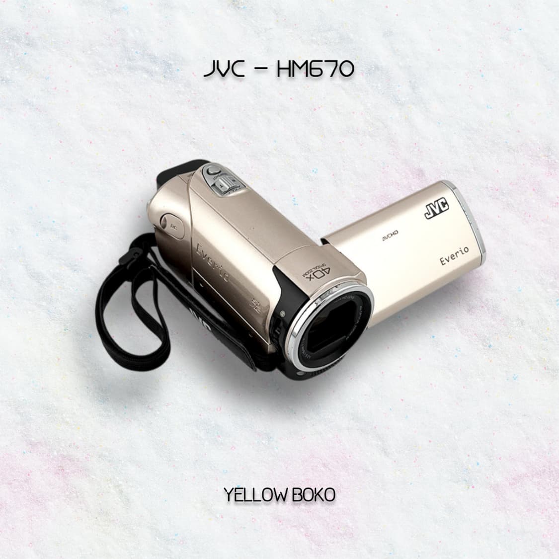 [💕미니미] JVC 켄우드 GZ-HM670 브이로그 비디오 캠코더 상품이미지1