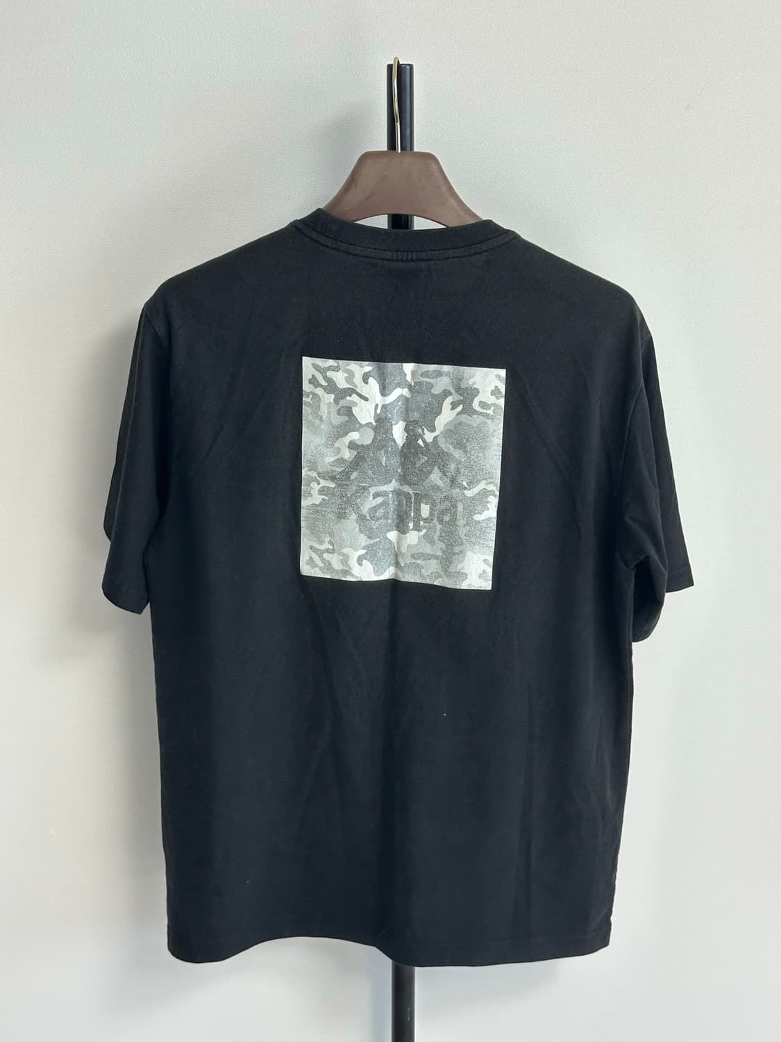 카파 카모 박스로고 그래픽 반팔티 블랙 상품이미지2