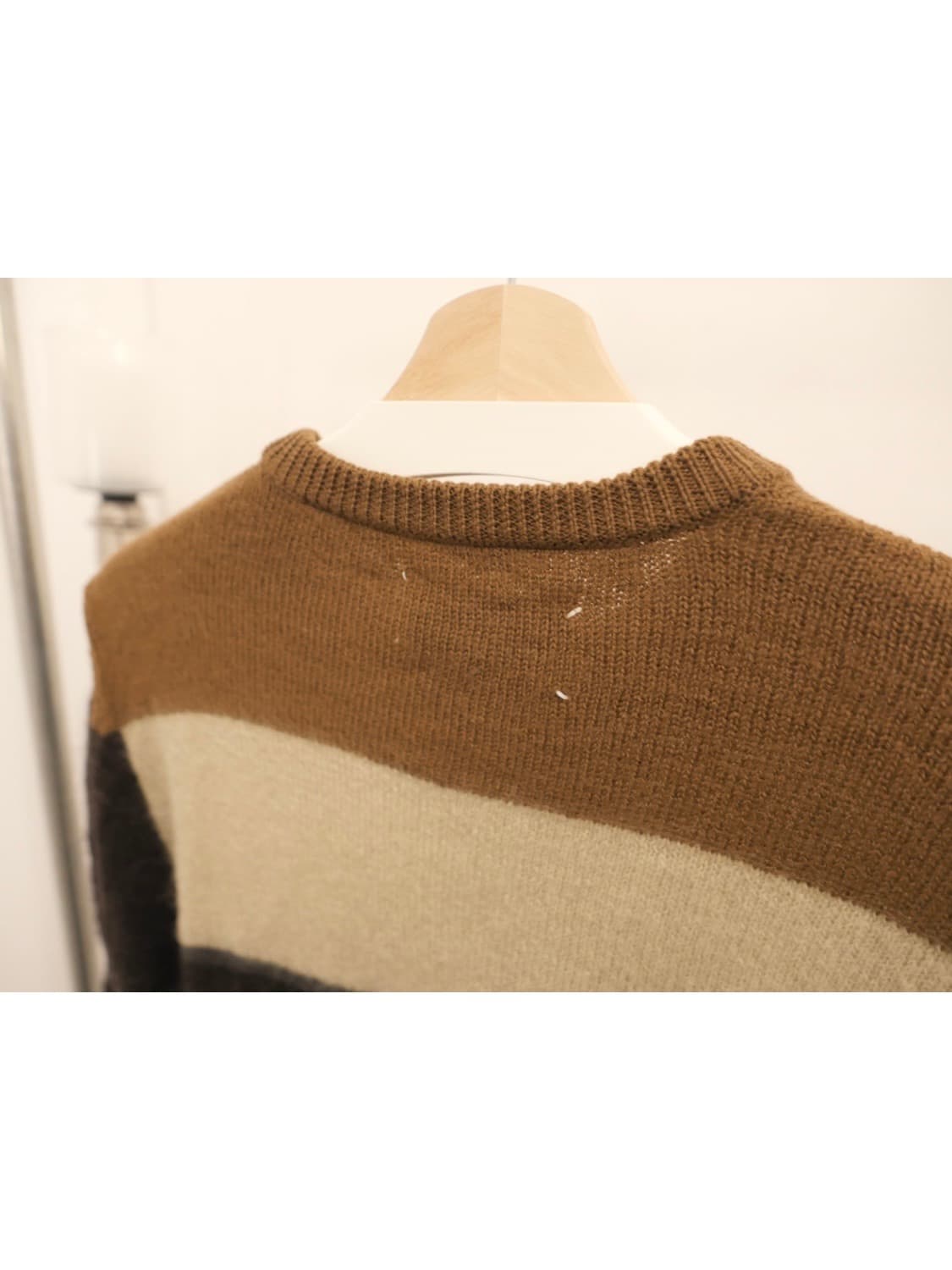 마르지엘라 스트라이프 언발란스 니트 상품이미지5