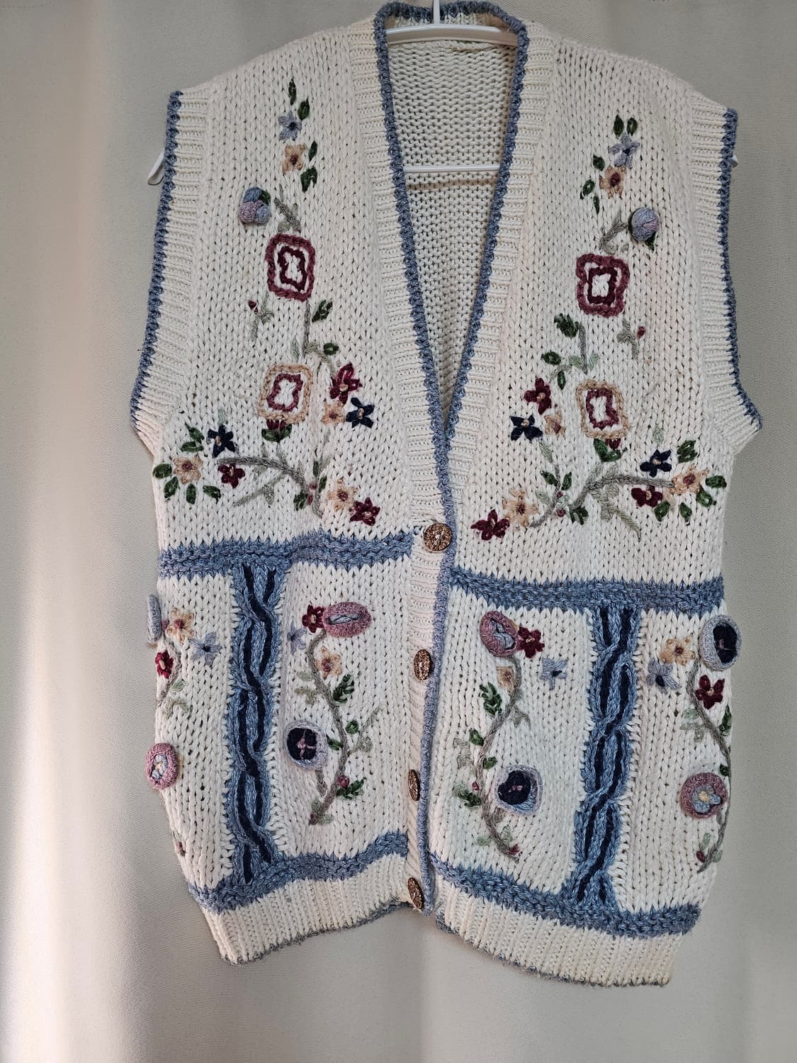 Japanese vintage 니트베스트 상품이미지2