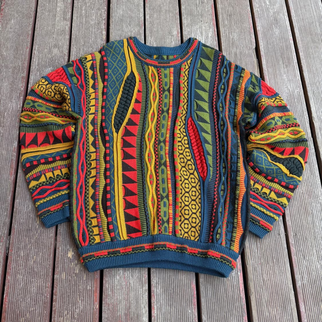 빈티지 케이블 니트 상품이미지1