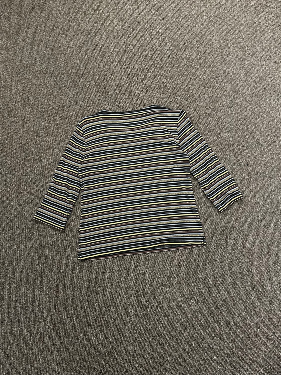 L)Japanese vintage 여성 멀티스트라이프 롱슬리브 상품이미지6