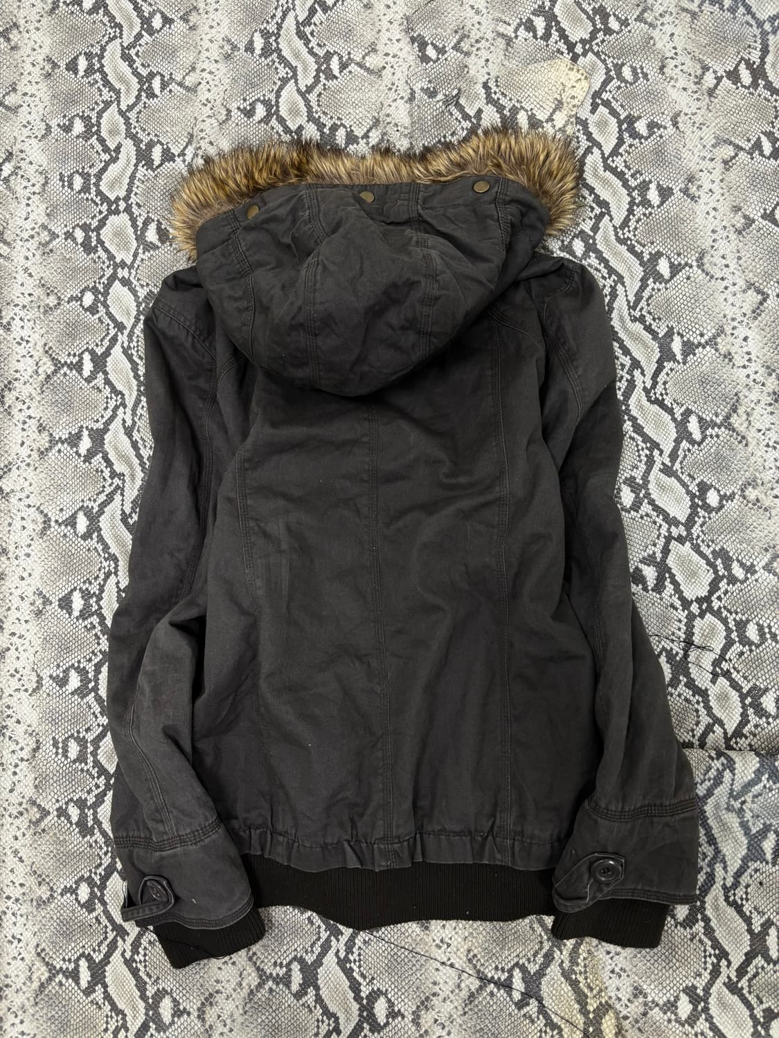 [In the Attic] Grunge mood Fur Jacket 상품이미지10