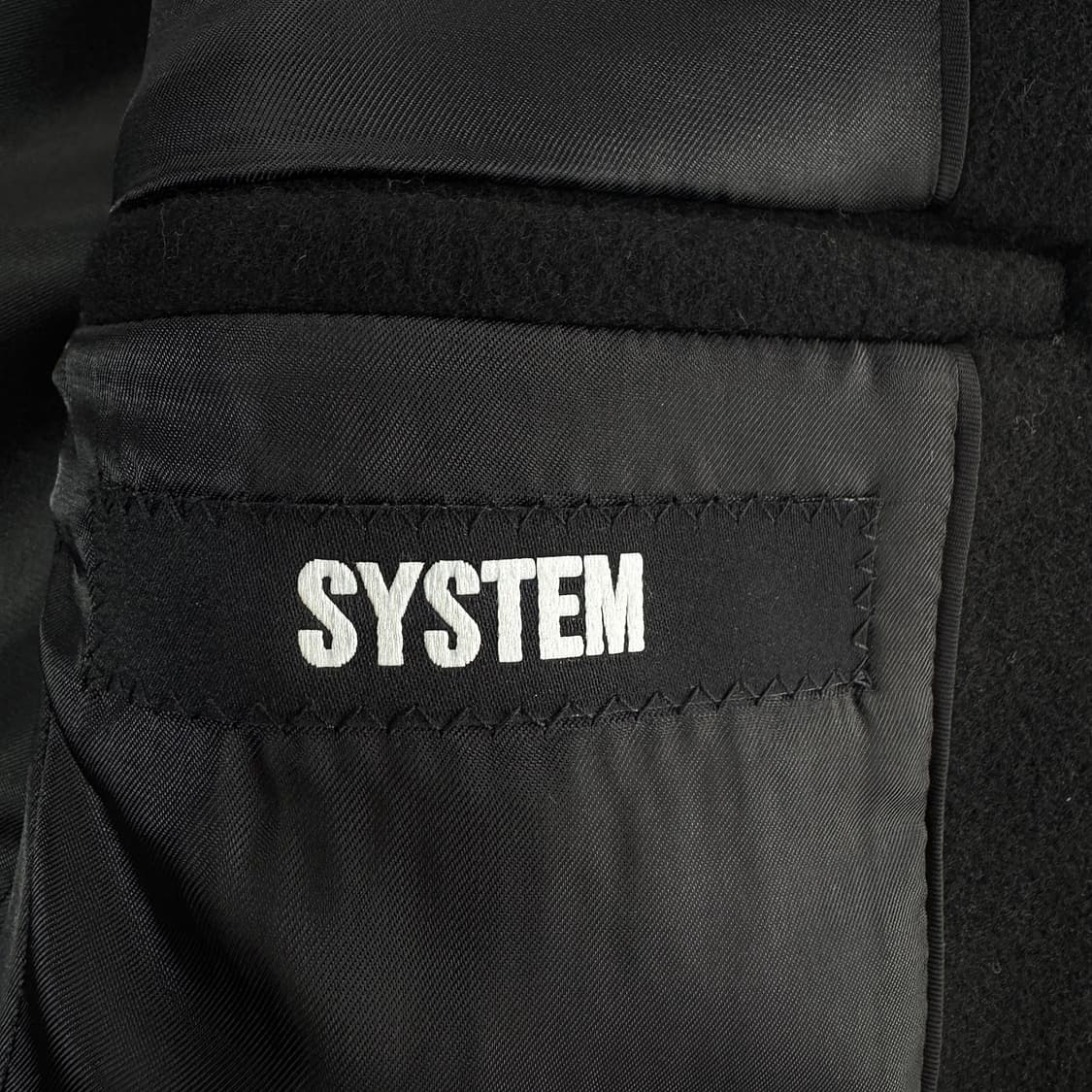 시스템옴므 캐시미어 블렌드 롱 코트 상품이미지3