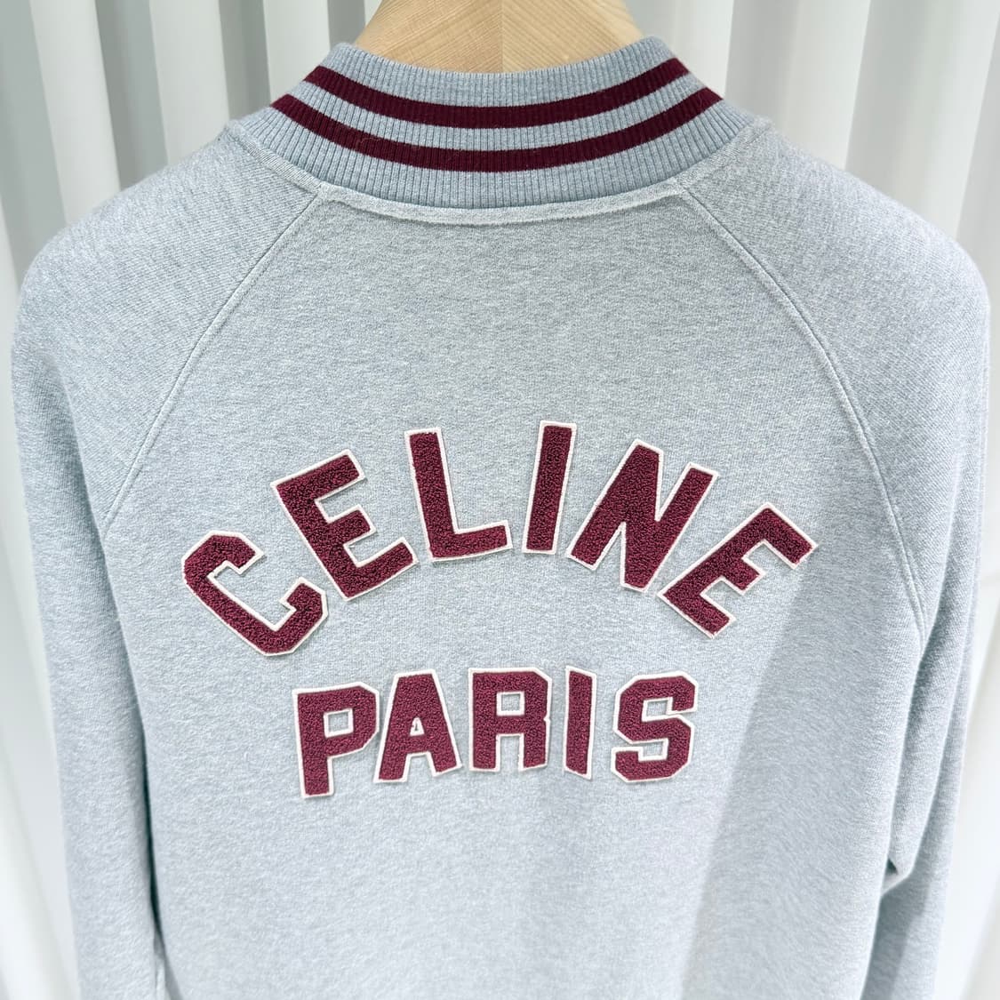 L / 셀린느 테디 컬리지 테디 그레이 바시티 상품이미지5