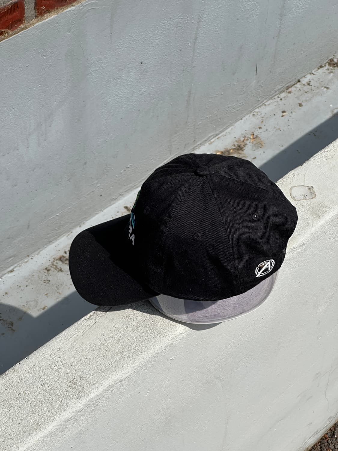 [F] CONAGRA 로고 빈티지 블랙 볼캡 모자 상품이미지3