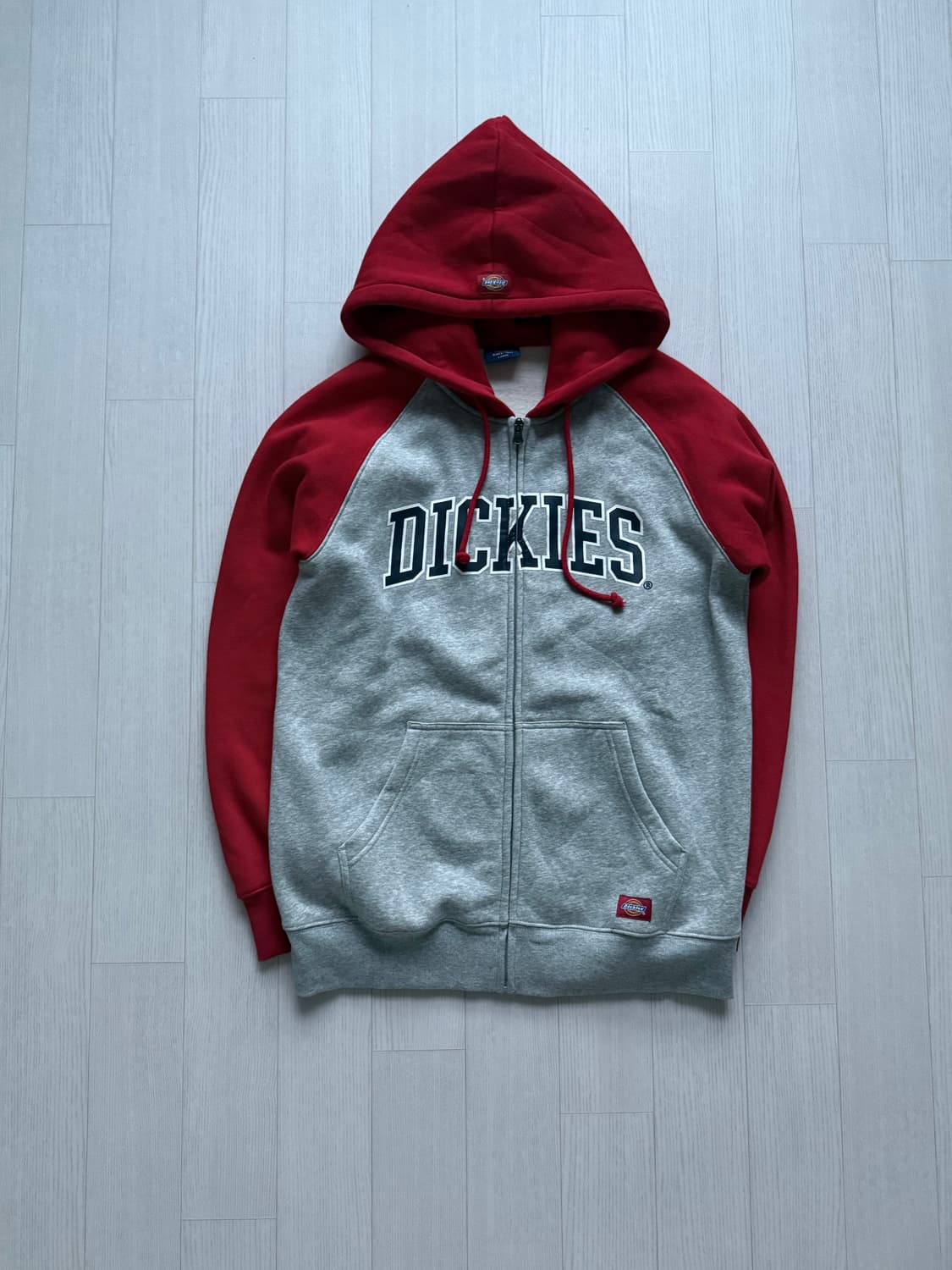 디키즈 중앙 자수 로고 나그랑 패턴 후드집업 상품이미지5