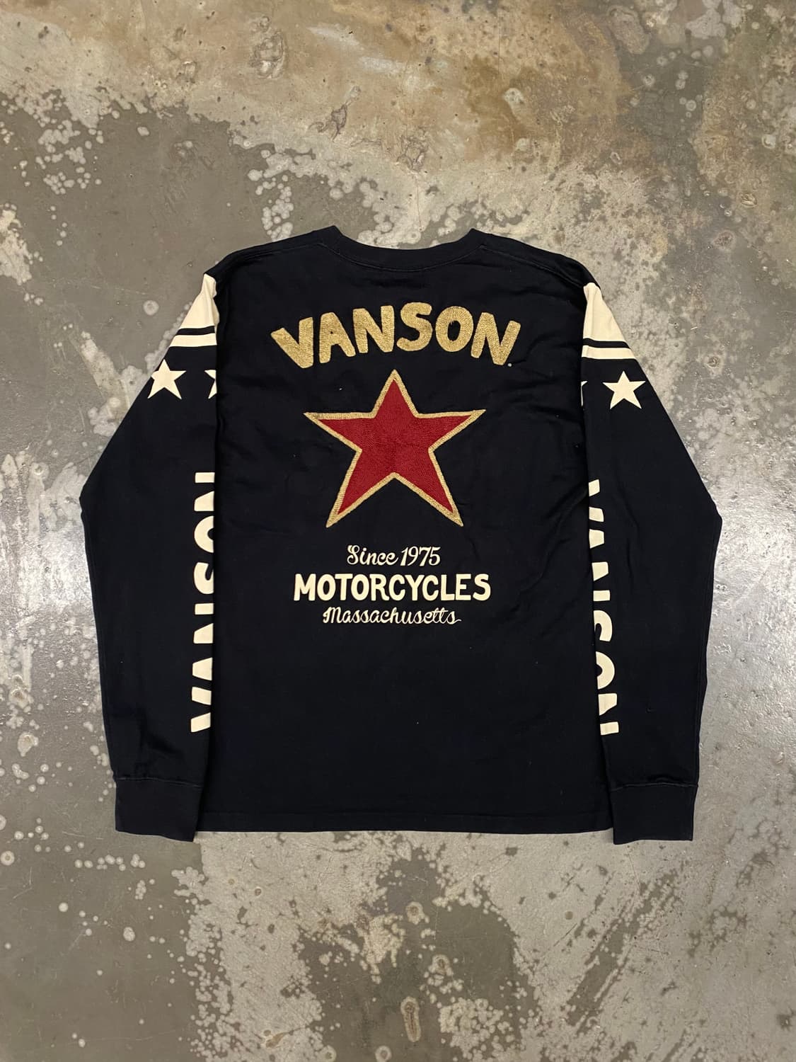 밴슨 원스타 롱슬리브 블랙 L 상품이미지1