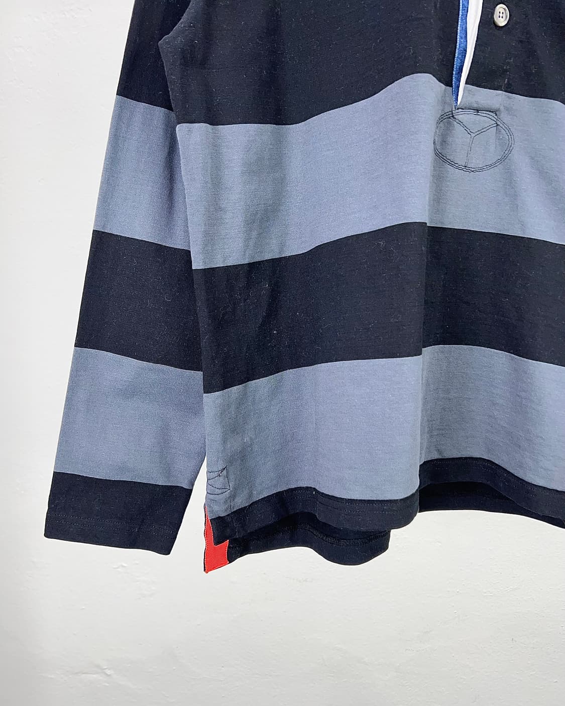 와이프로젝트 23ss 스트라이프 멀티 카라 럭비 폴로 셔츠  상품이미지5