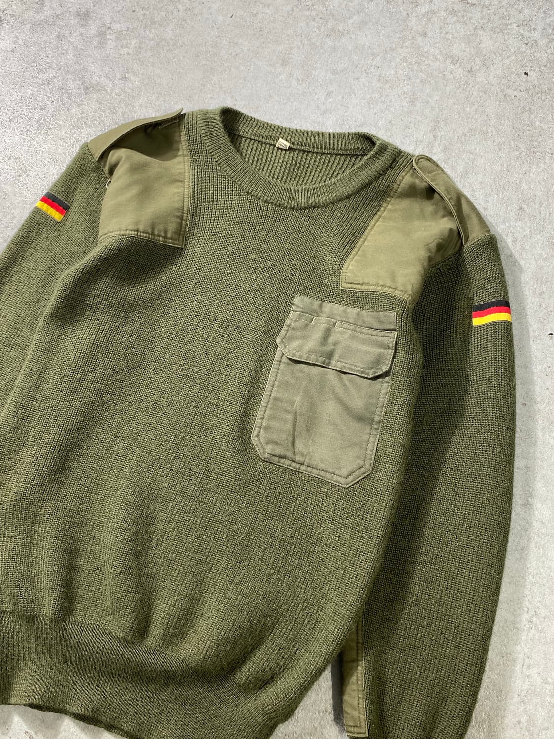 [46] Vintage 독일군 밀리터리 코만도 니트 상품이미지4