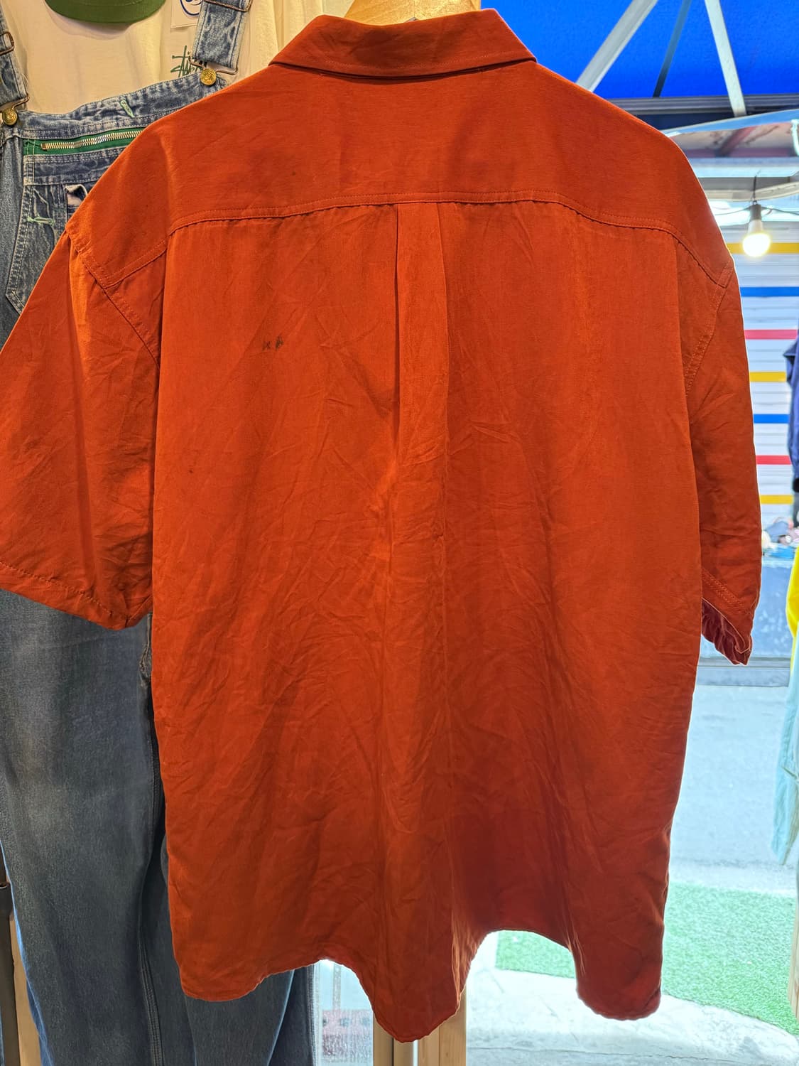 칼하트 오렌지 반팔셔츠 상품이미지5