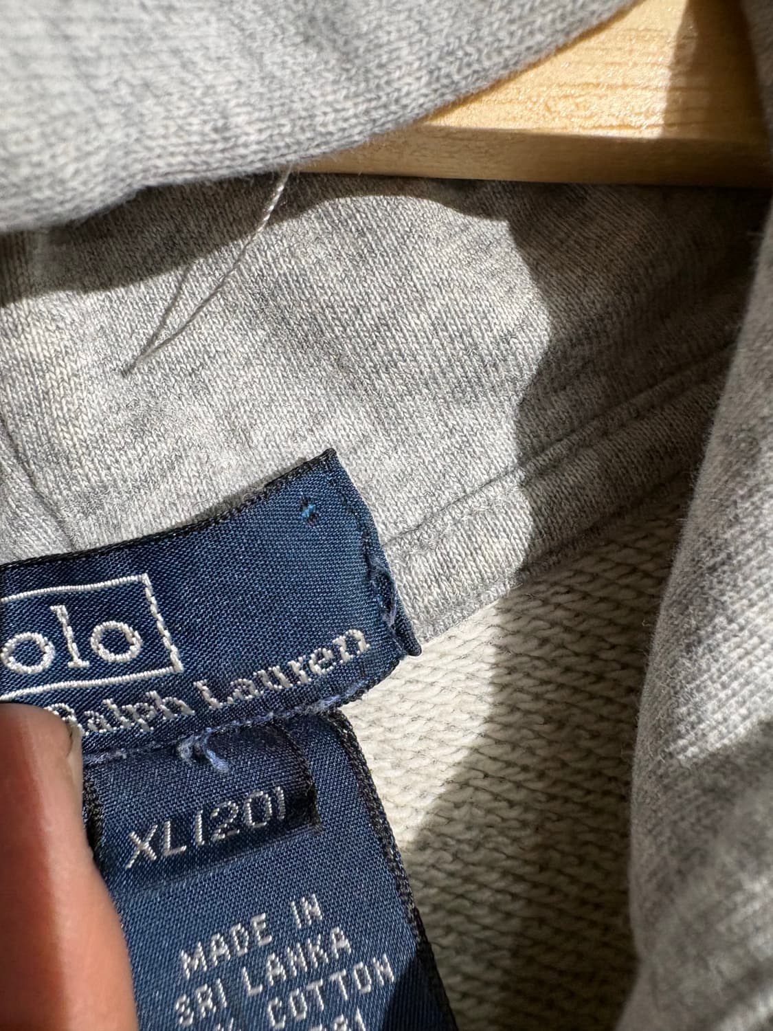 폴로 랄프로렌 빈티지 커스텀 후디 상품이미지5