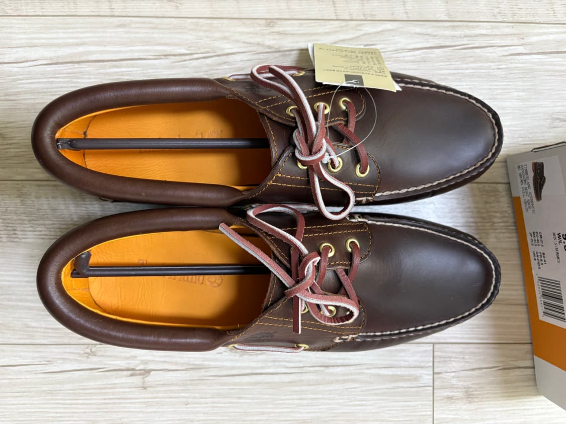 팀버랜드 3아이 보트슈즈 브라운 275 상품이미지4