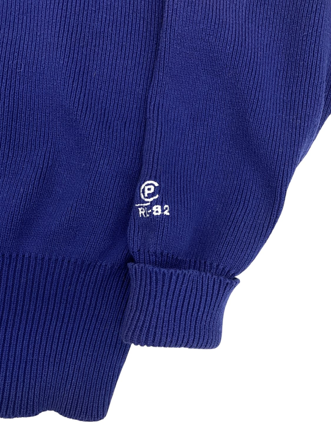 90's 폴로 컬러블록 보트넥 스뤠터 상품이미지6