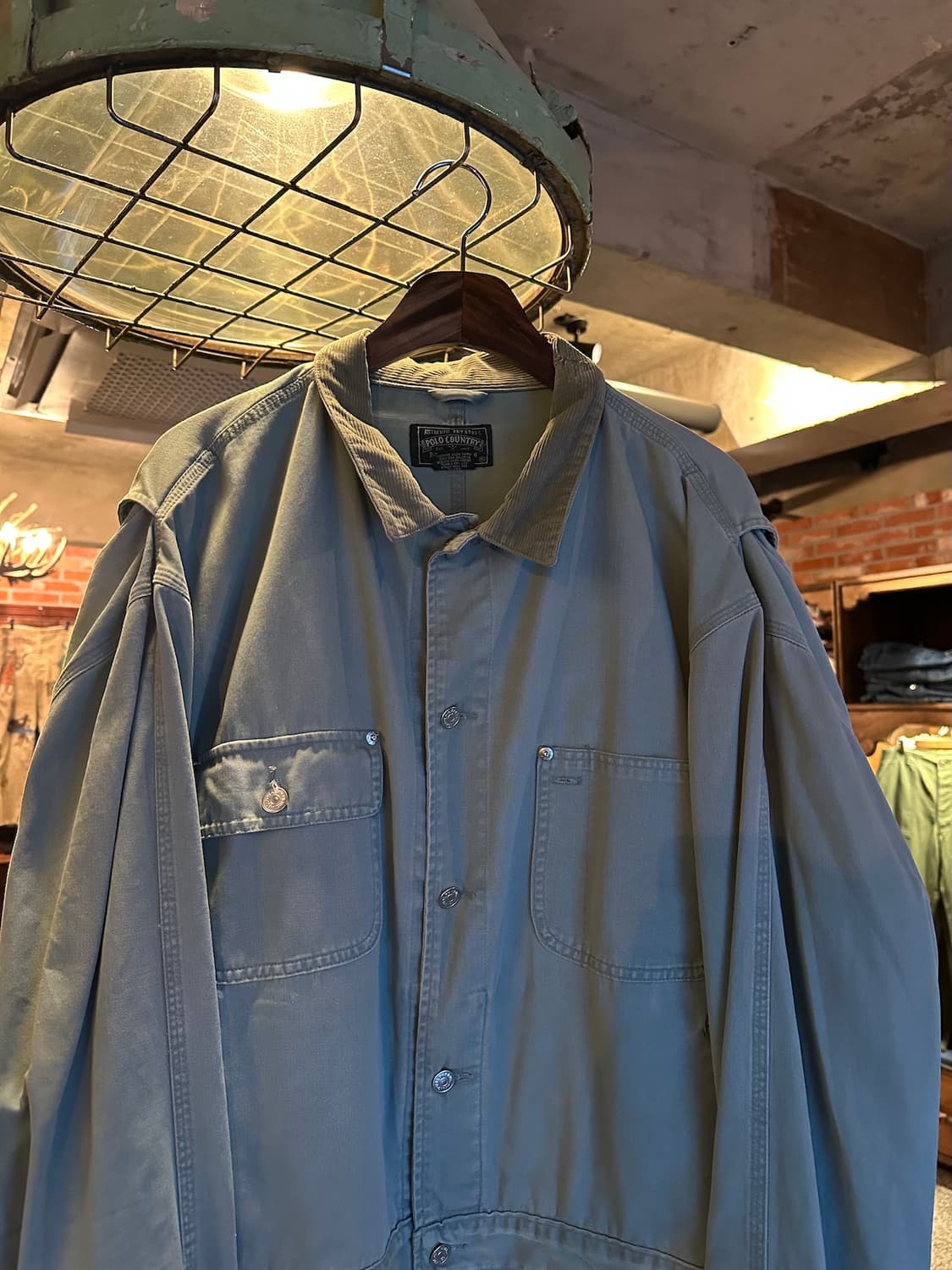 90s USA 빈티지 폴로 컨트리 덩가리 자켓 RRL 더블알엘 상품이미지2