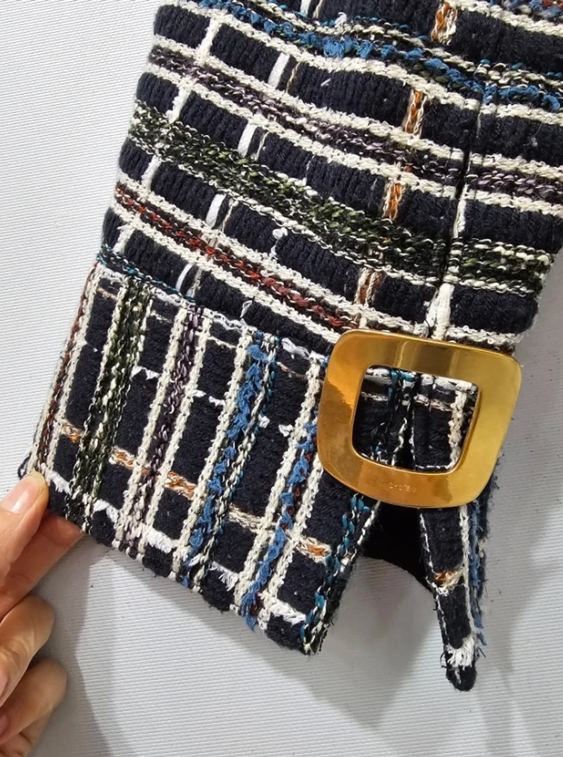 한섬 시스템 SYSTEM 트위드 자켓 ~FREE 상품이미지3